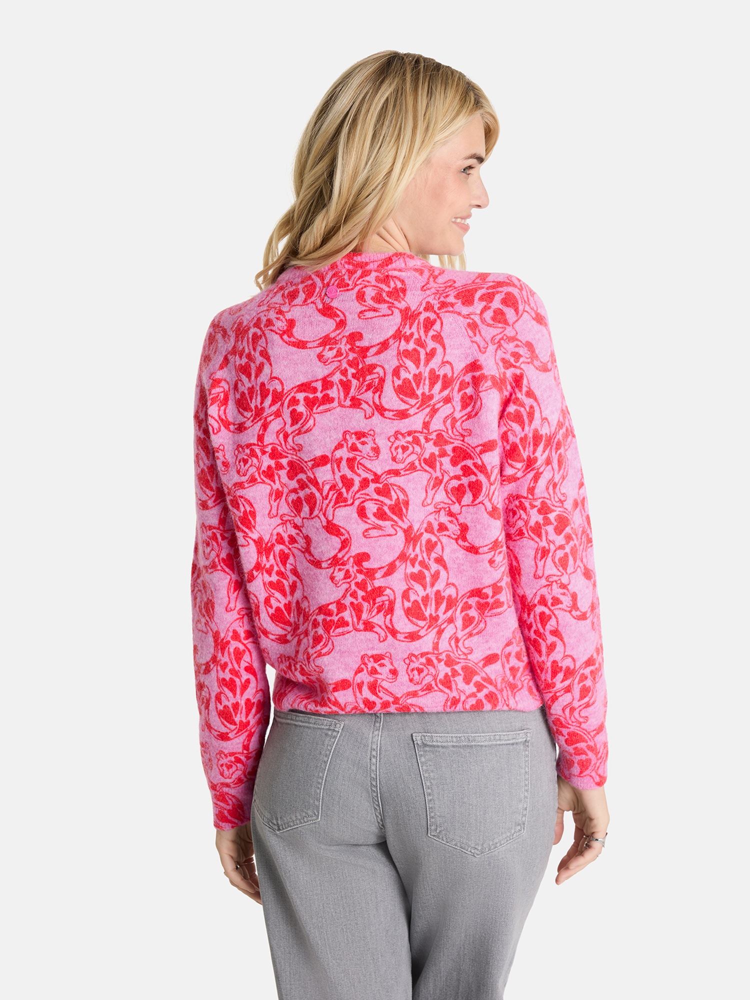 Lieblingsstück Strickjacke »AitanaL« mit Alloverprint