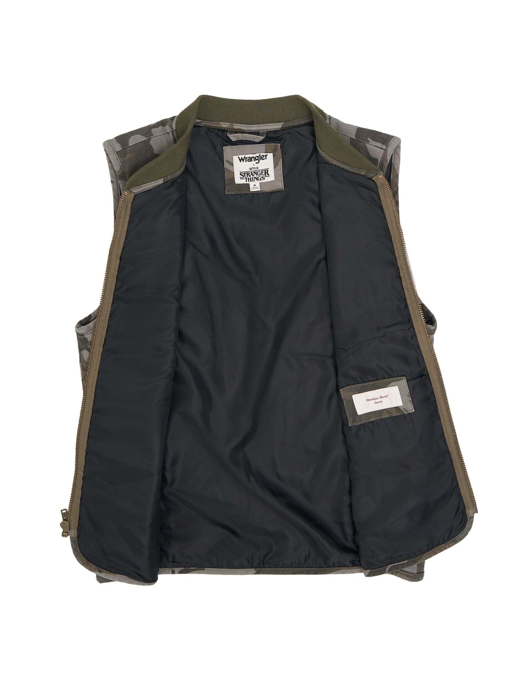 Wrangler Gilet matelassé »WRANGLER Gilet Mike Lucas Vest«