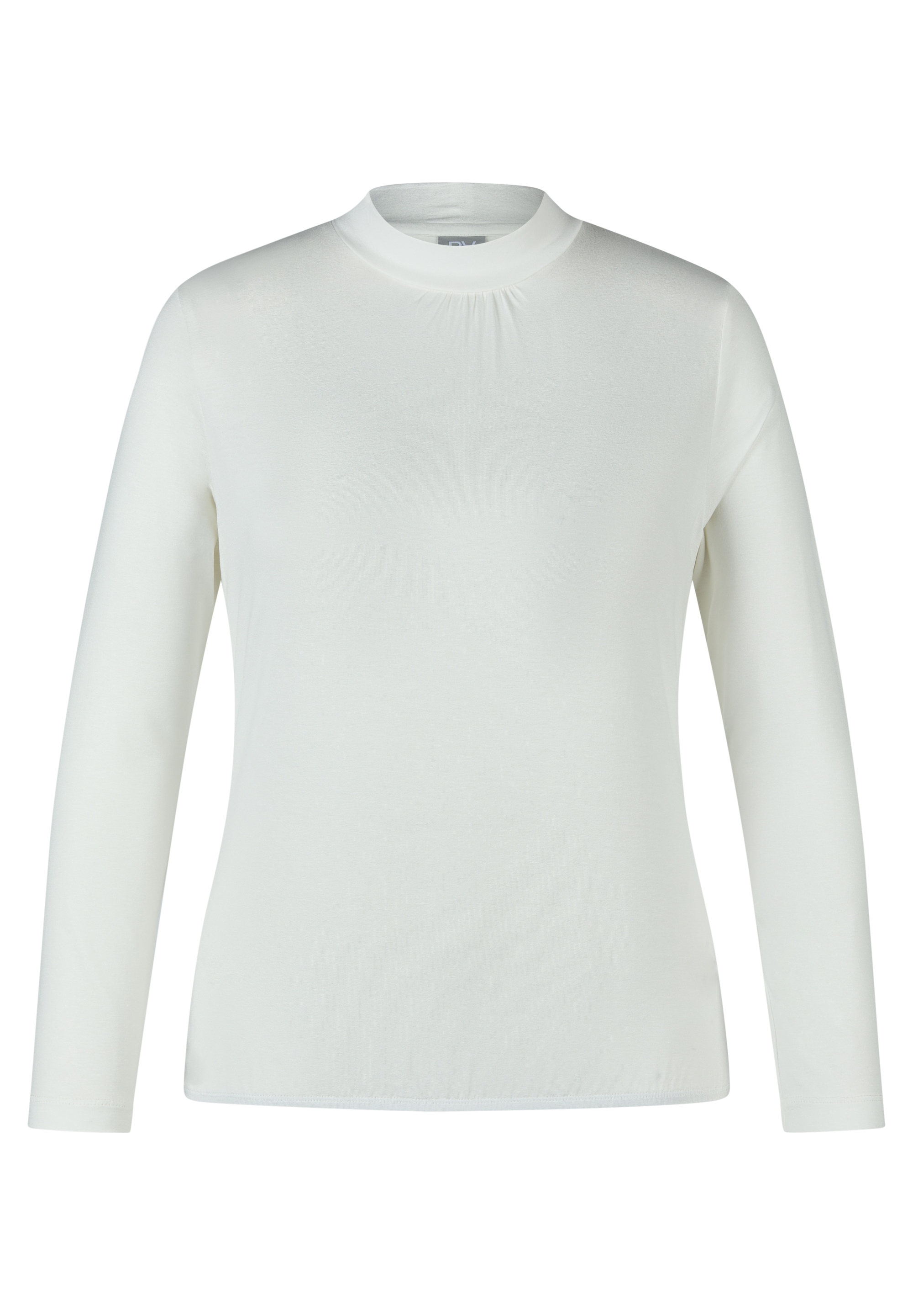 Rabe T-shirt à manches longues mit Stehkragen und aus Viskose