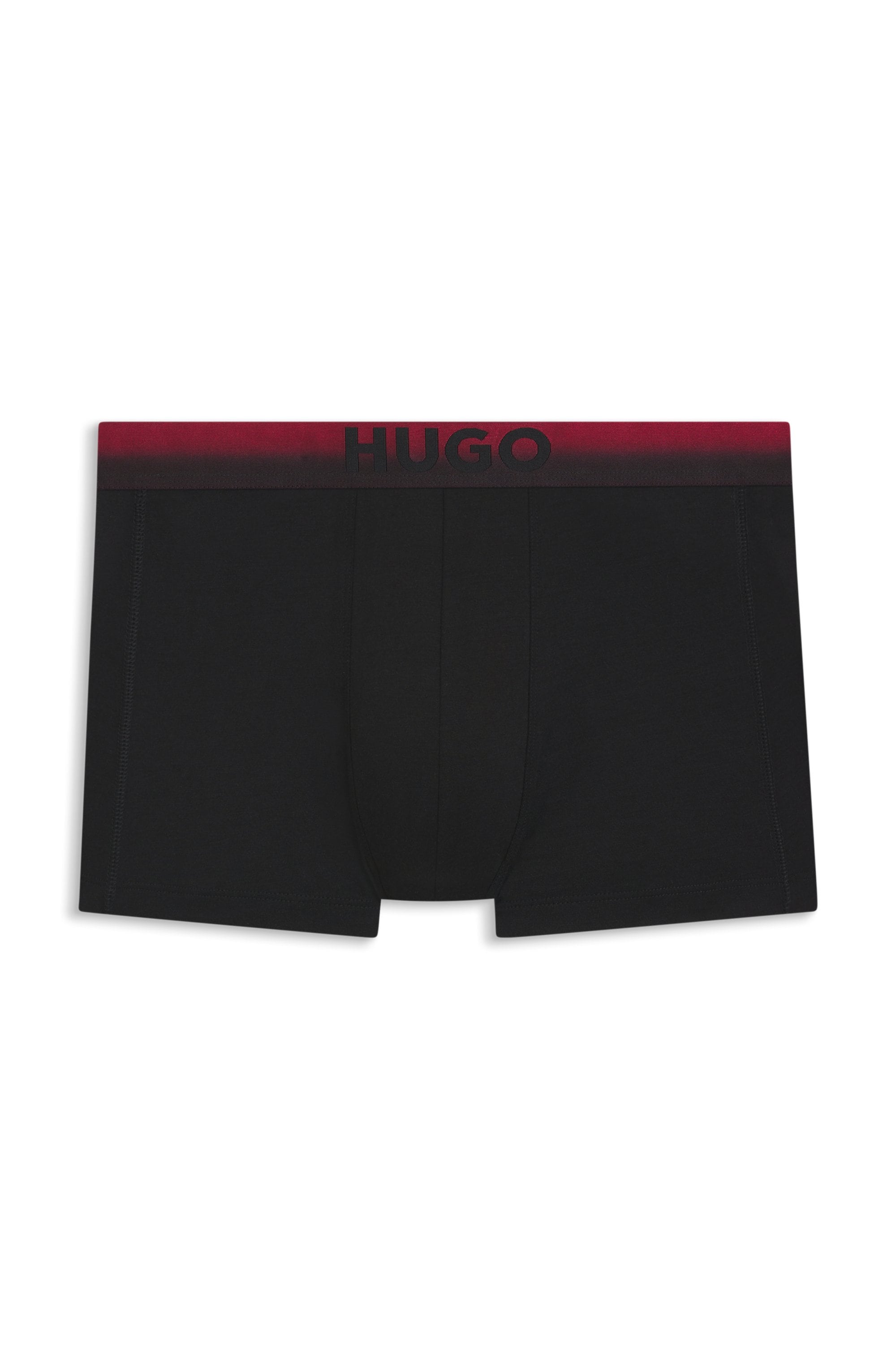 HUGO Underwear Tronc 3 cuis elastischer Bund mit Sprühfärbemuster und Logo