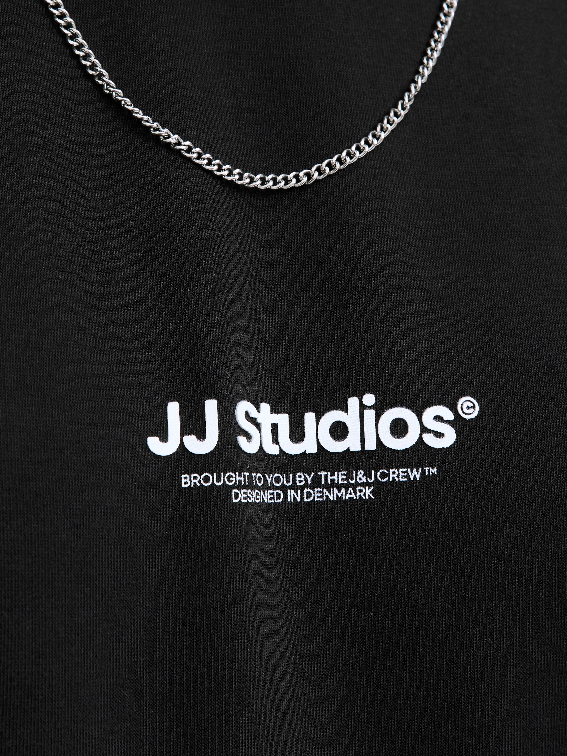 Jack & Jones PlusSize Sweatshirt »JJESOHO SWEAT CREW NECK NOOS PLS« mit Logobranding