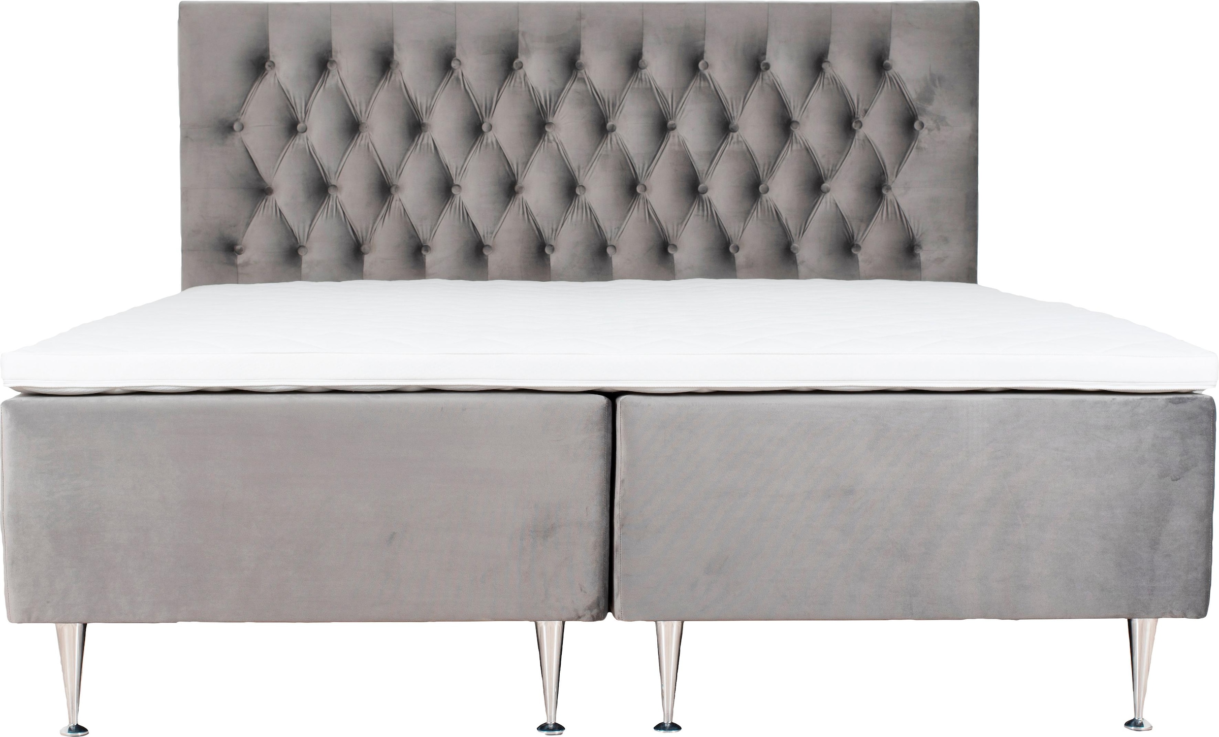 Home affaire Lit boxspring »Exclusive« inkl. Topper, 3 Breiten, 3 Härtegrad-Ausführungen