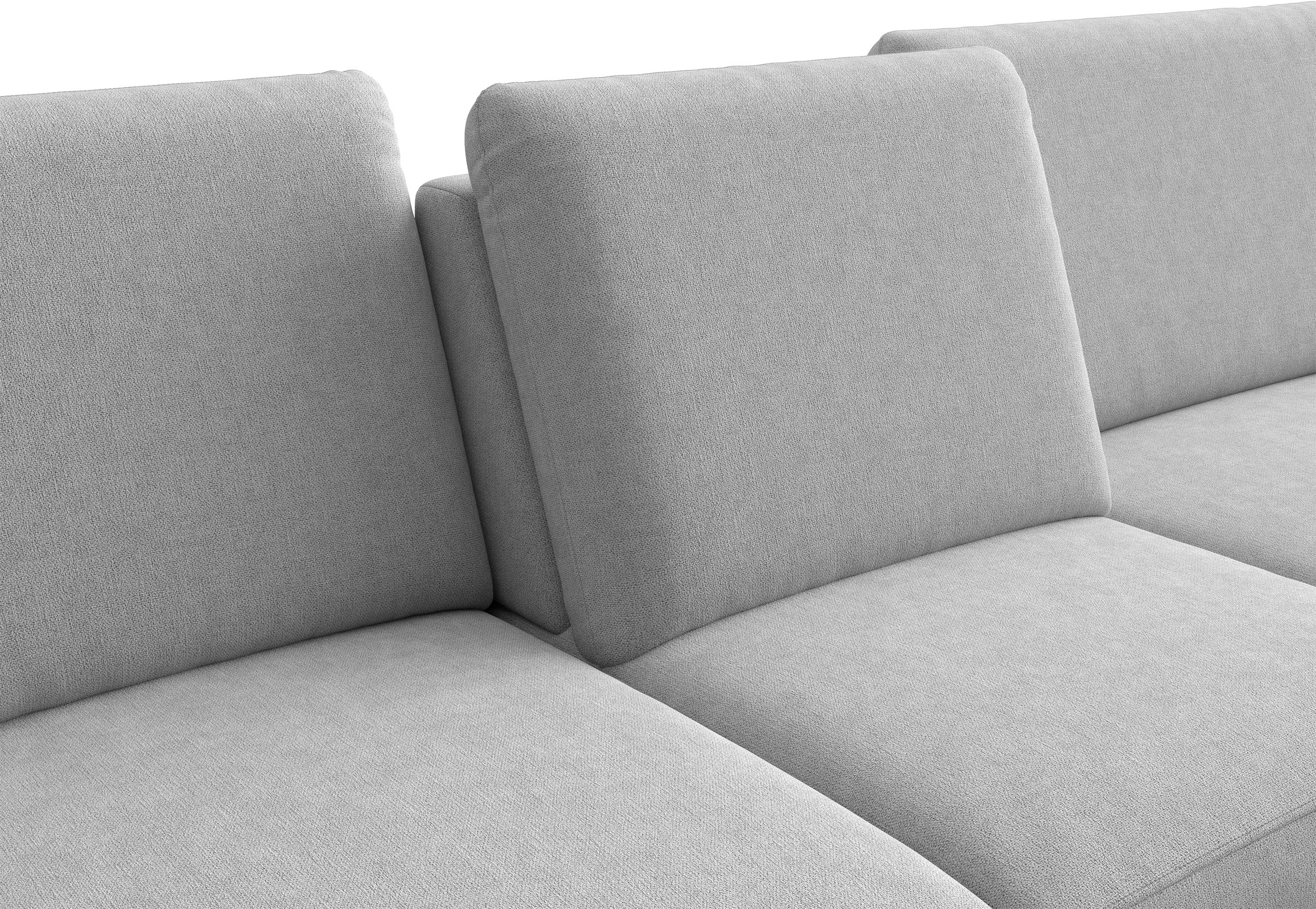 sit&more Ecksofa »Chelsea L-Form, B: 264 cm, mit Armteil-& Sitztiefenverstellung« optional Bettfunktion und Bettkasten