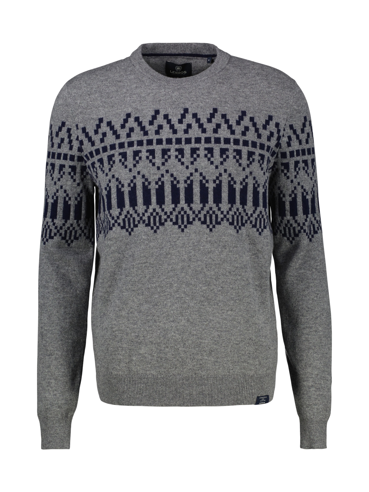 LERROS Strickpullover »Herren Strickpullover, skandinavisch inspiriert«