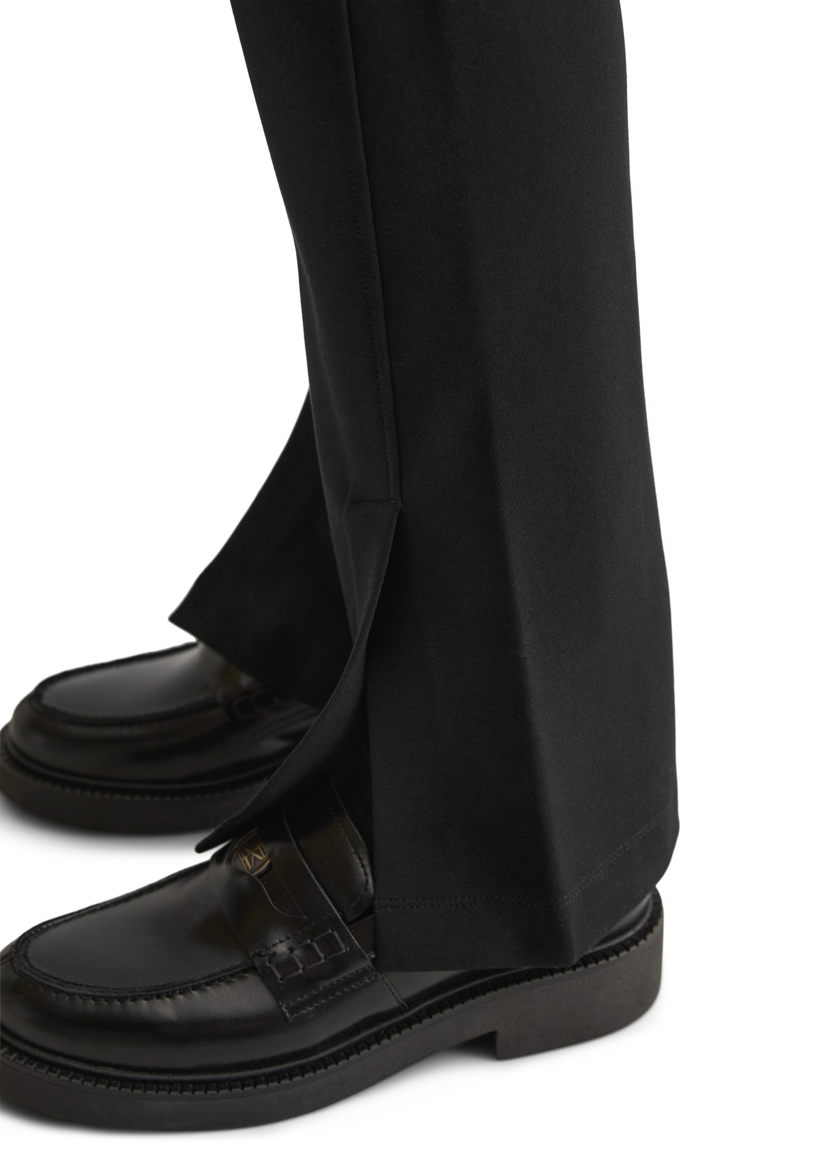 Marc O'Polo Pantalon en jersey  relaxed fit mit breitem Bund