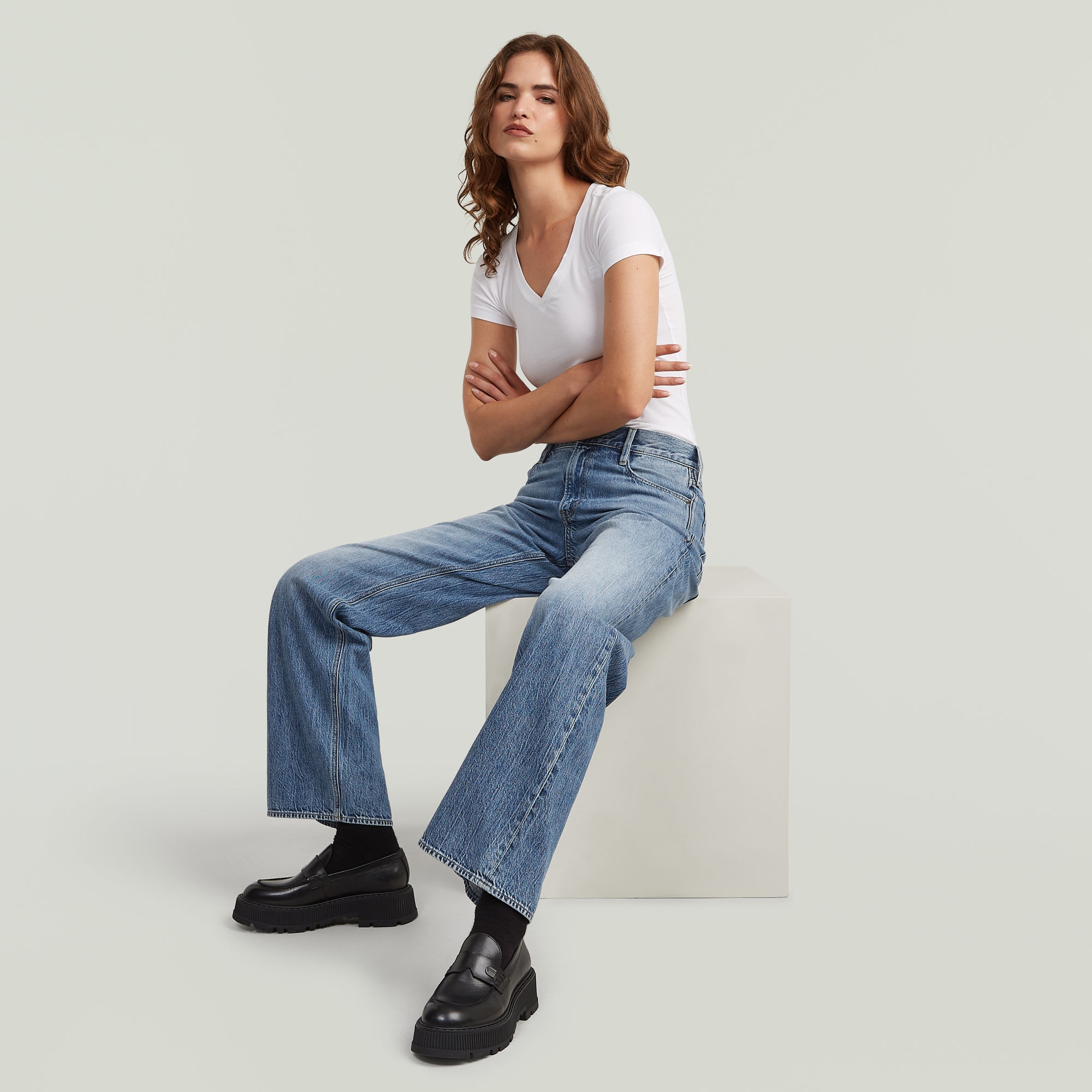 G-STAR Jeans loose fit »Judee Loose Wmn« mit innenliegender Münztasche