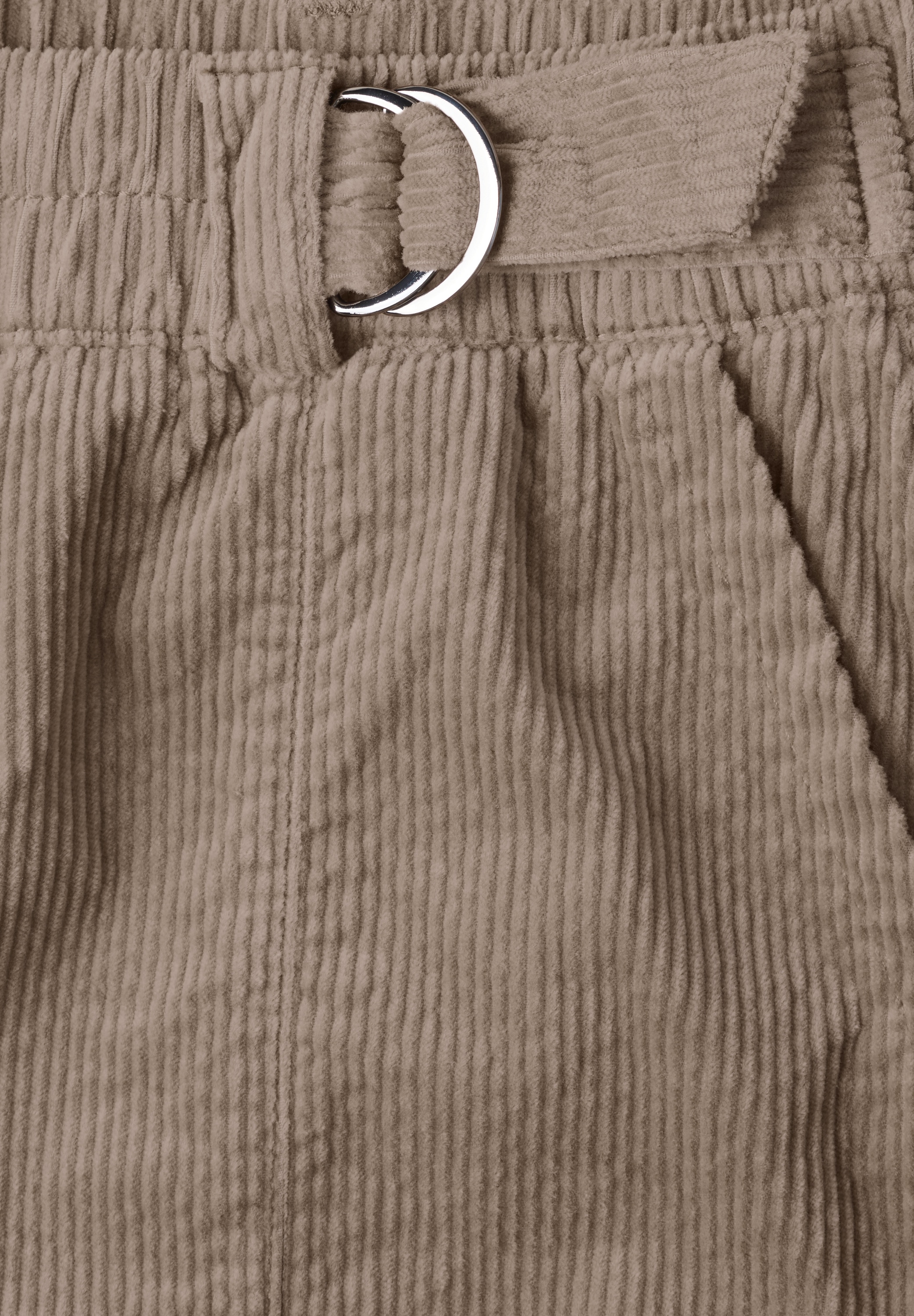 STREET ONE Cordhose »Style Karlie«  mit Barrel Leg / Gummizug