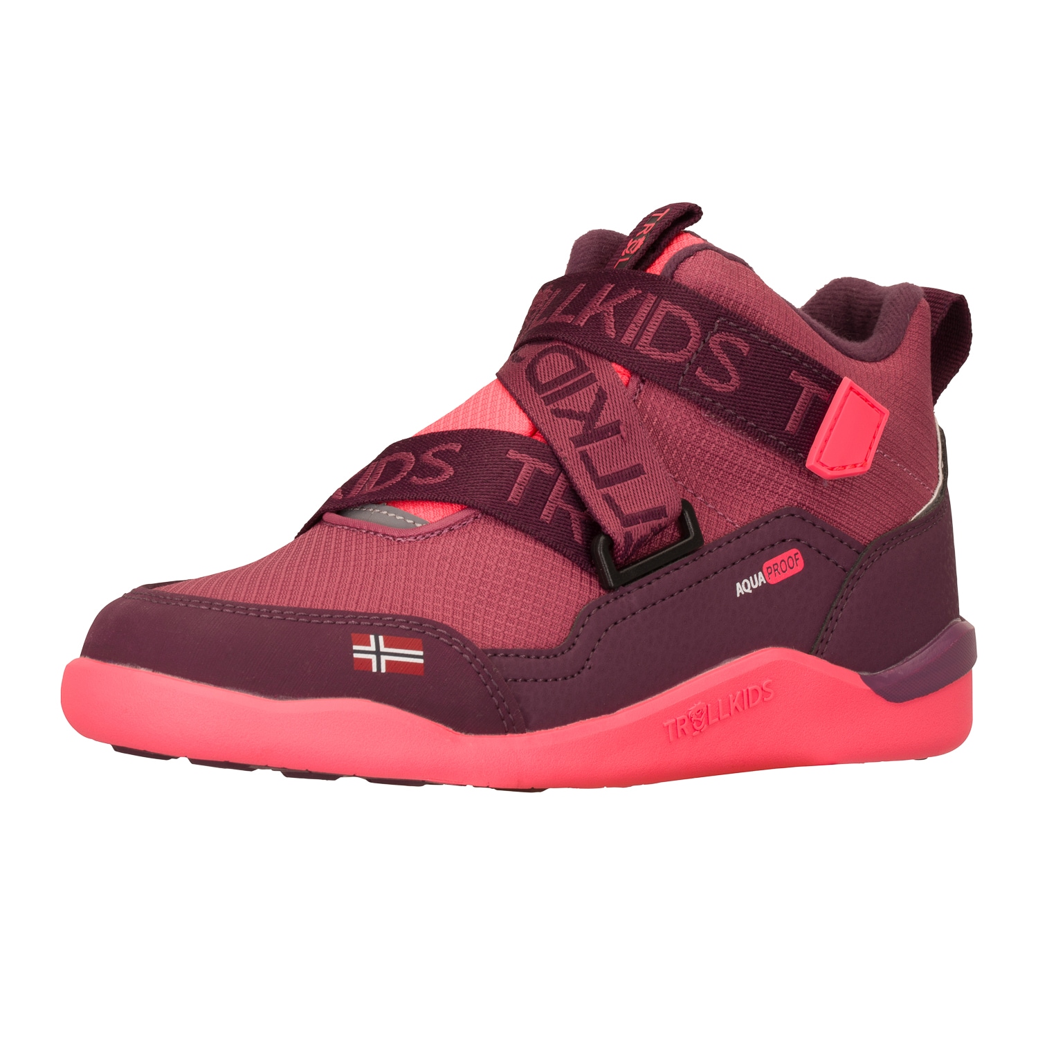 TROLLKIDS Barfussschuh »KIDS NORDFJORD BAREFOOT WINTER HIKER«  wasserdicht, warmes Fleecefutter