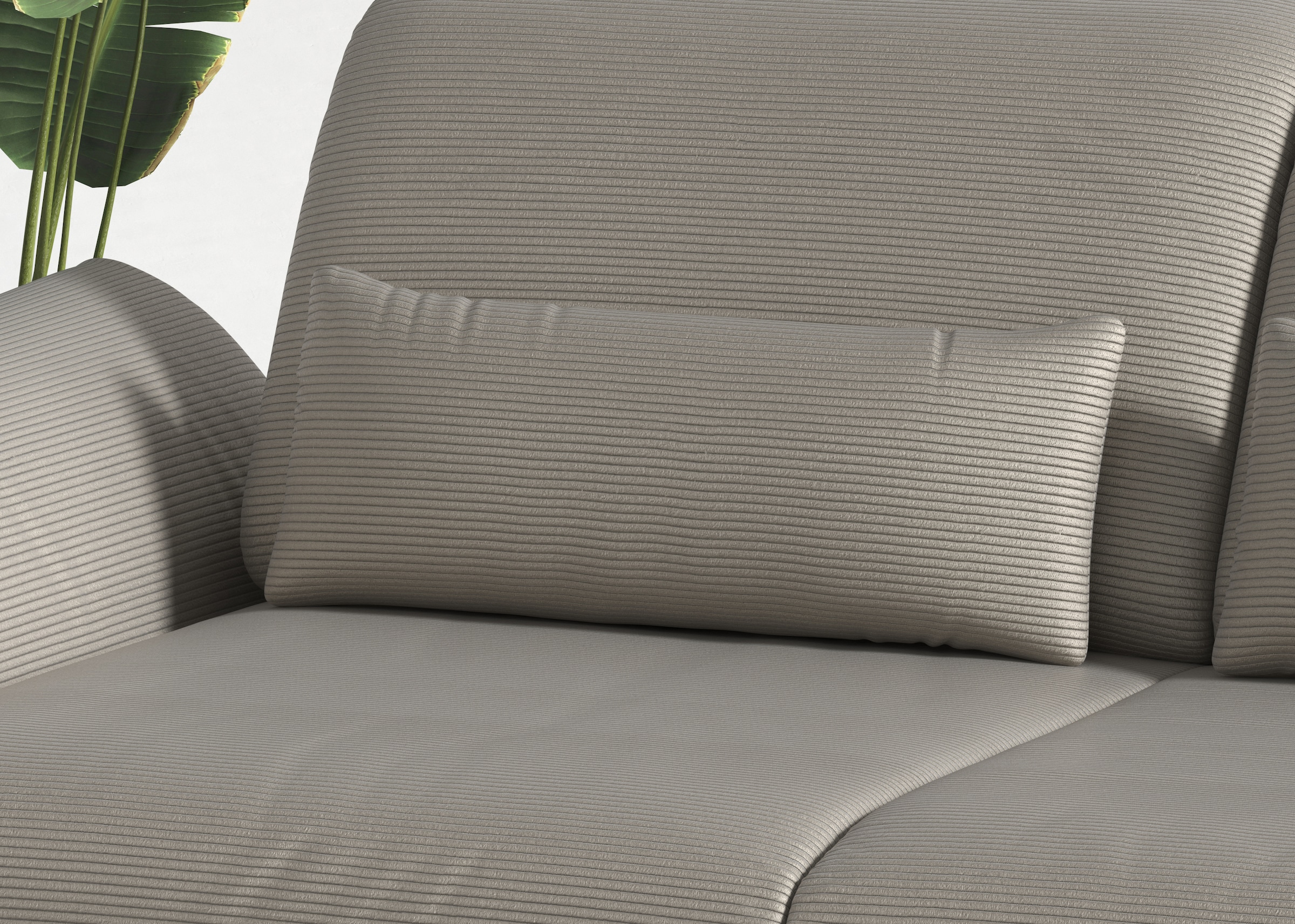 Home affaire Coussin de canapé »Coco« wahlweise 2er- oder 3er-Nierenkissen-Set, Breite jeweils 64 cm