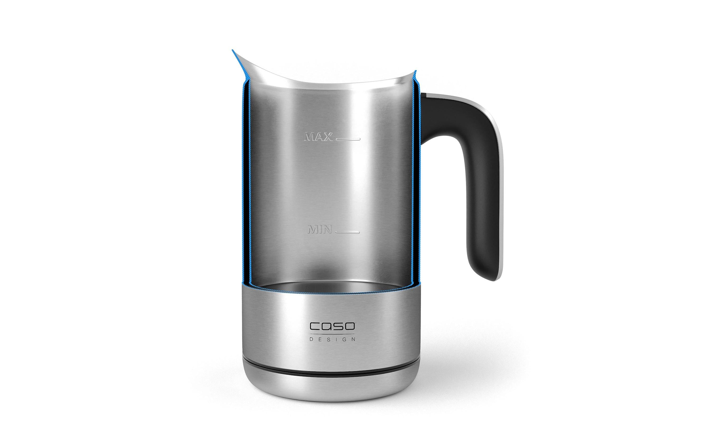 Caso »Caso Wasserkocher WK Cool-Touch Edelstahl Silber 1.0 l 1800 W«