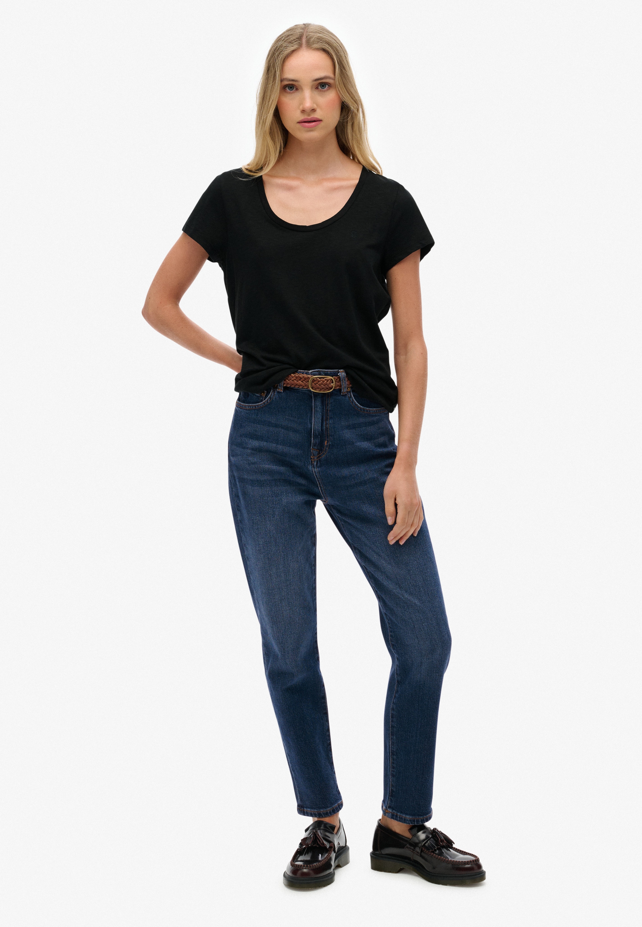 Superdry T-shirt »STUDIOS SCOOP NECK TEE«