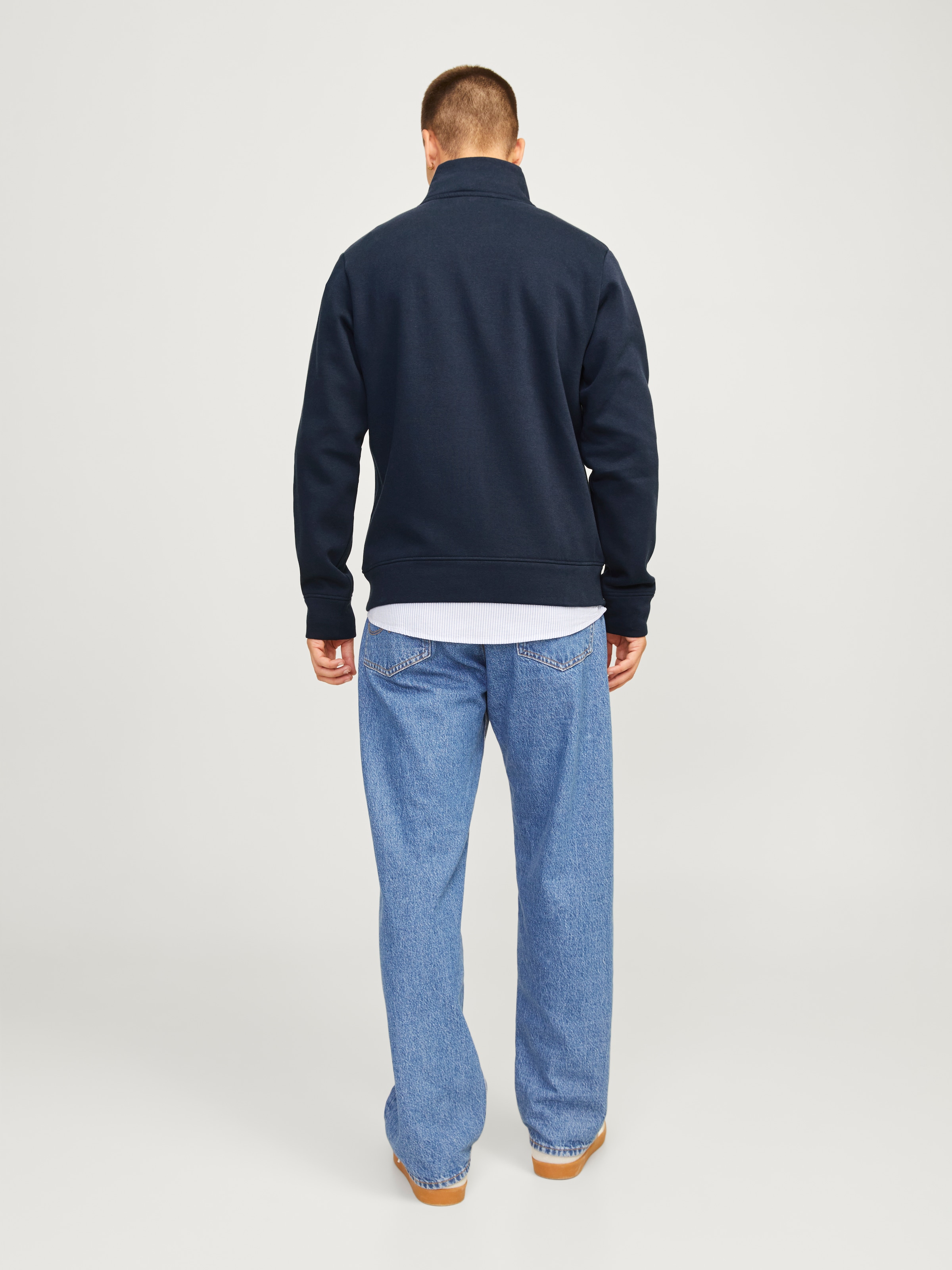Jack & Jones Sweatjacke »JPRBLURONALDO SWEAT ZIP CARDIGAN SMU LN« Baumwollmischung, regular fit