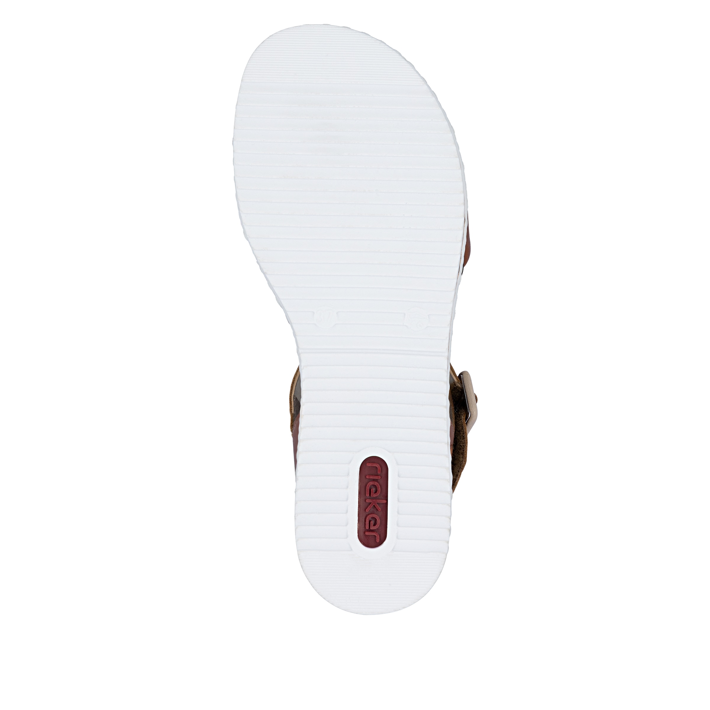 Rieker Sandalette  Keilsandale, Sommerschuh, Urlaubsschuh mit Klettriemchen