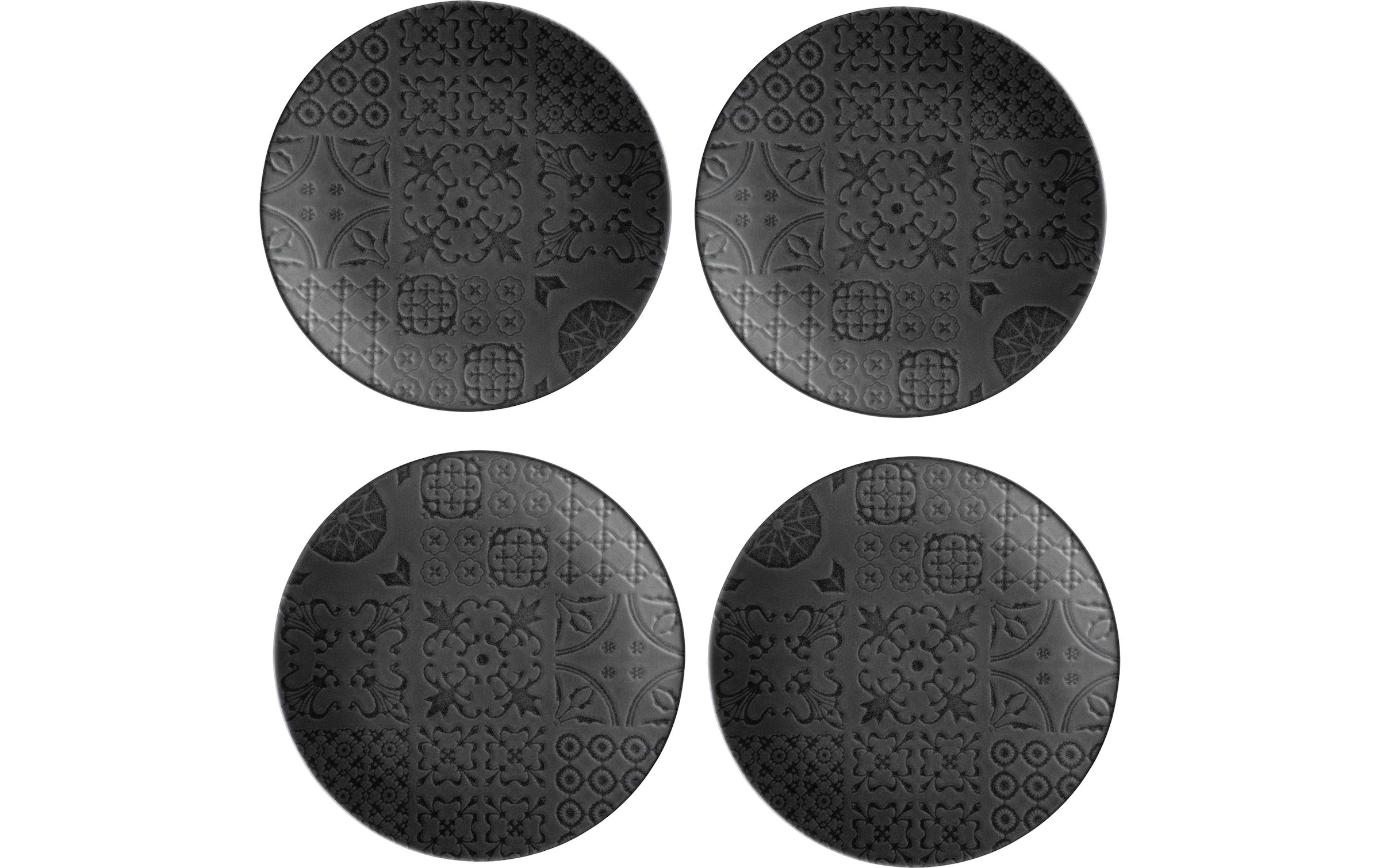 MÄSER Frühstücks-Geschirrset »Tiles 21 cm, 4 Stück«