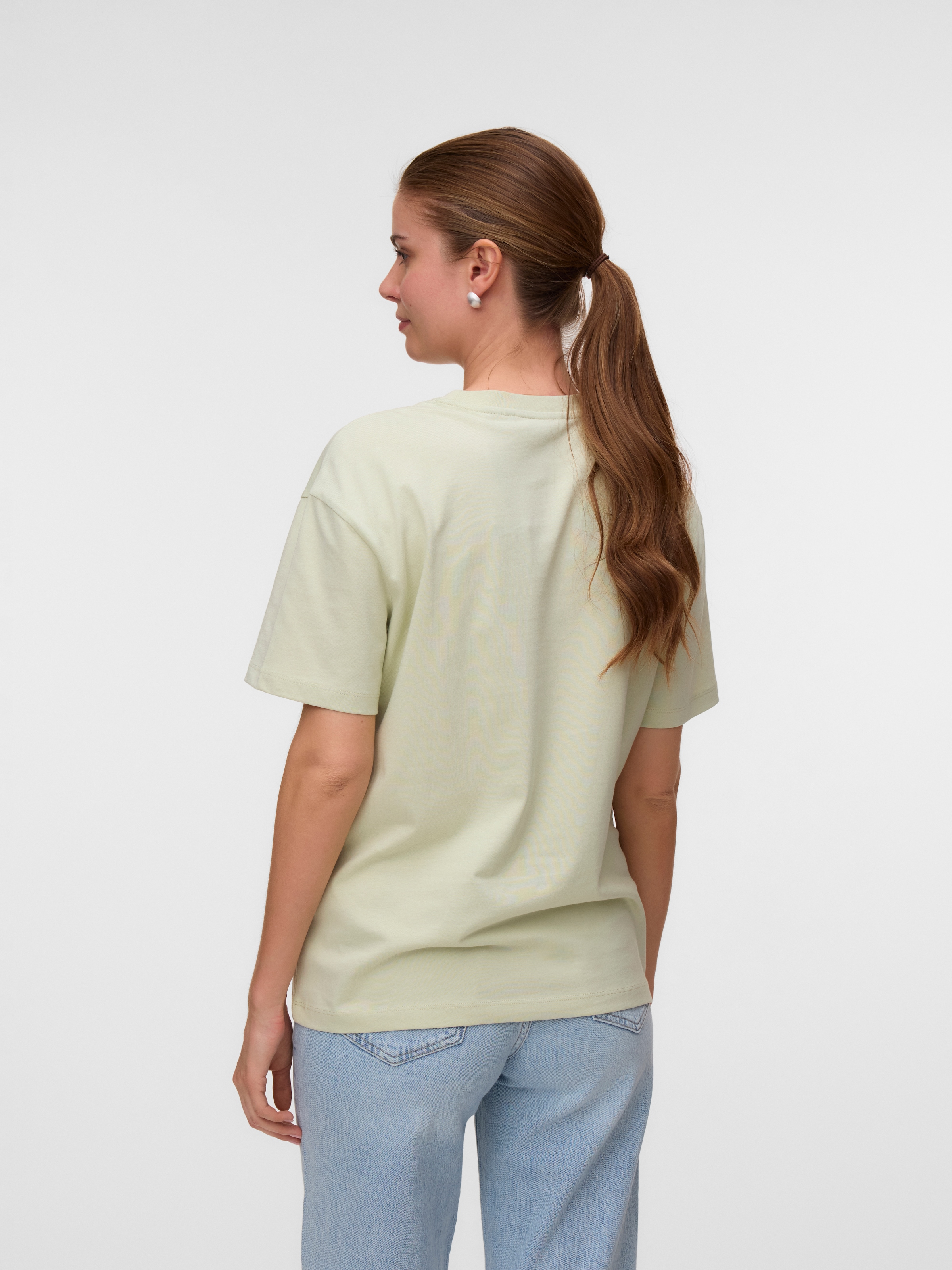 Vero Moda T-Shirt »VMNINNA MIA SS TOP BOX JRS« Baumwolle, Rückenprint