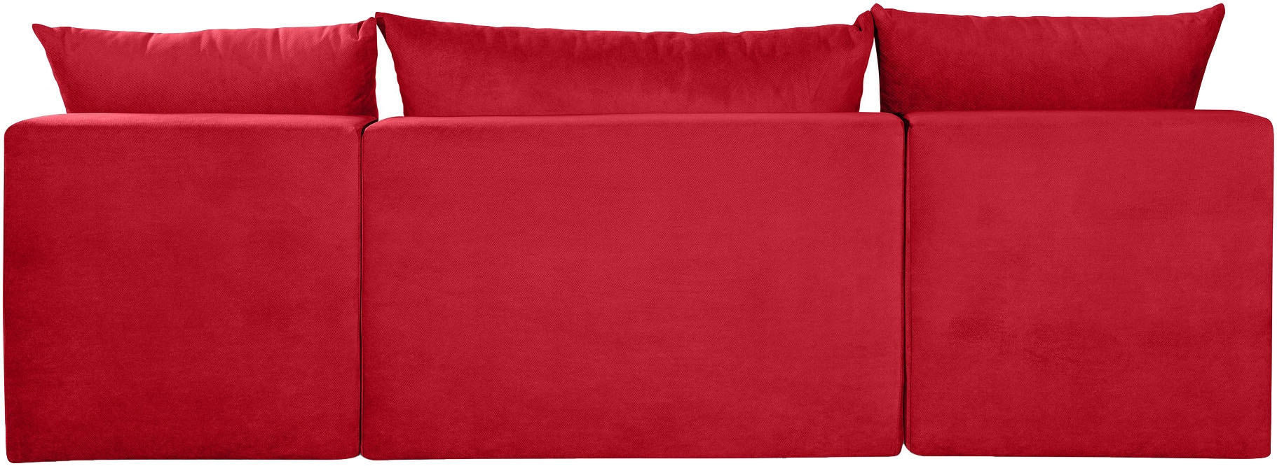 COLLECTION AB Paysage de salon »Pico U-Form« Wohnlandschaft,2 X Ottomane,Polyätherschaum Polsterung