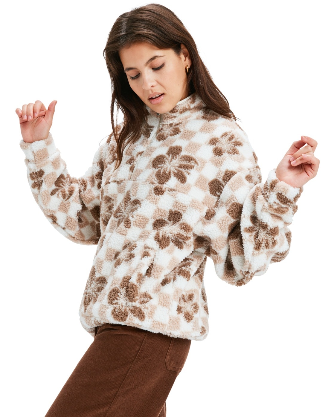 Roxy Pull en polaire »Jive Talking Bonded«
