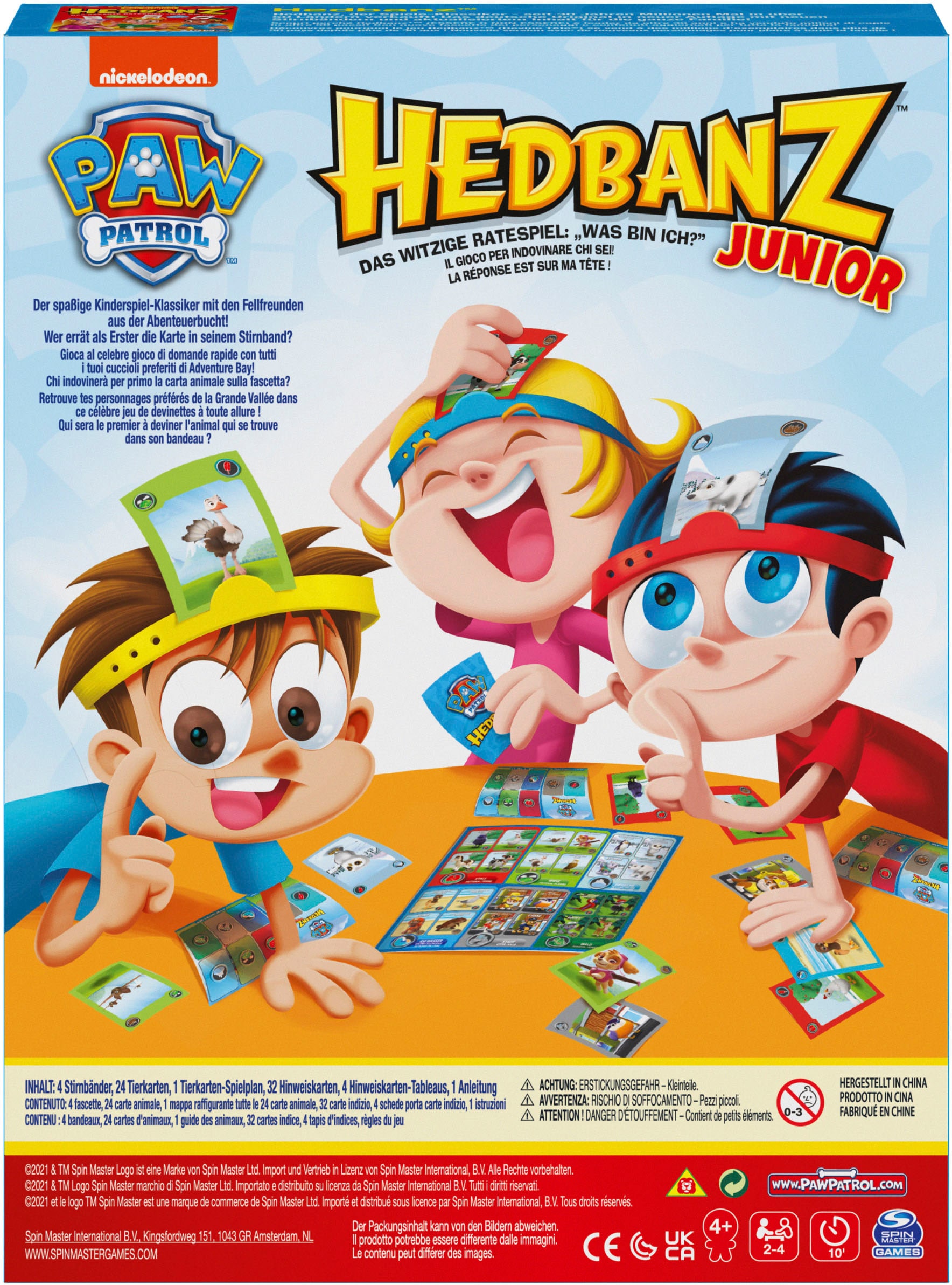 Spin Master Jeu »Hedbanz Junior - Paw Patrol«