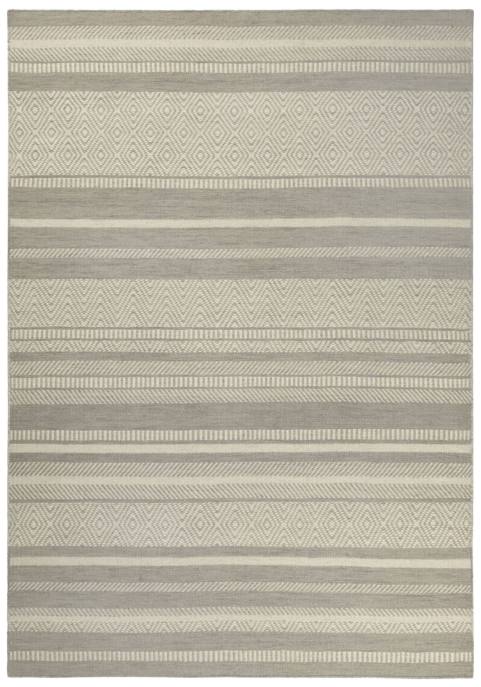 GOODproduct Teppich »Niamh« rechteckig 6 mm Höhe Flachgewebe, Kelim, Wolle, geometrisches Muster, Wohnzimmer