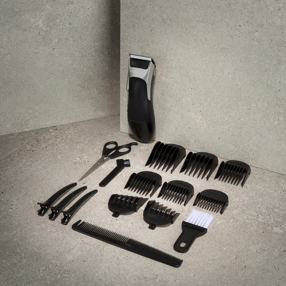 Remington Haarschneider »Stylist, HC363C -« 8 Aufsätze für Herren - 8 Kammaufsätze, kabellos, Profi-Koffer