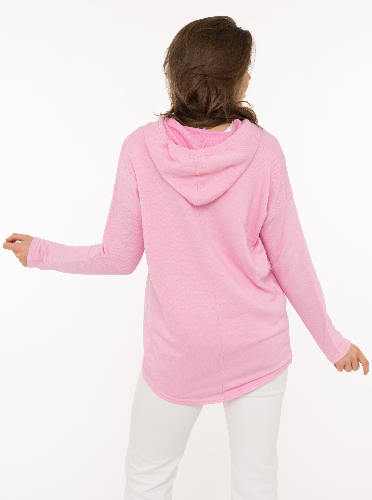 Zwillingsherz Hoodie »"Moin"«, Kapuze, Kordelzug, Langarm, maritimer Schriftzug
