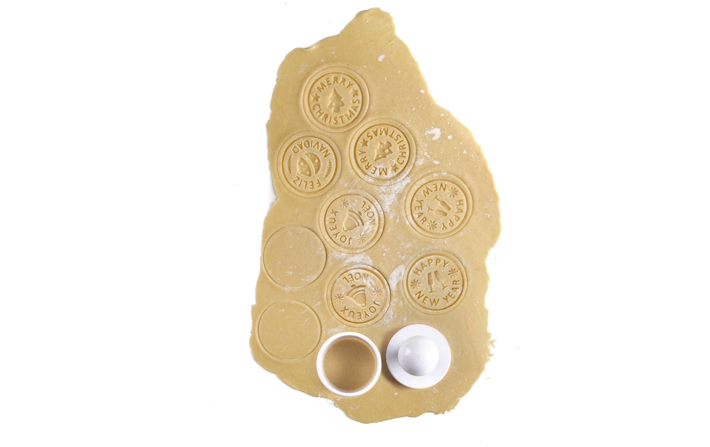   Ausstechform »Ibili Keks-/Brotstempel X-Mas 4-teilig«