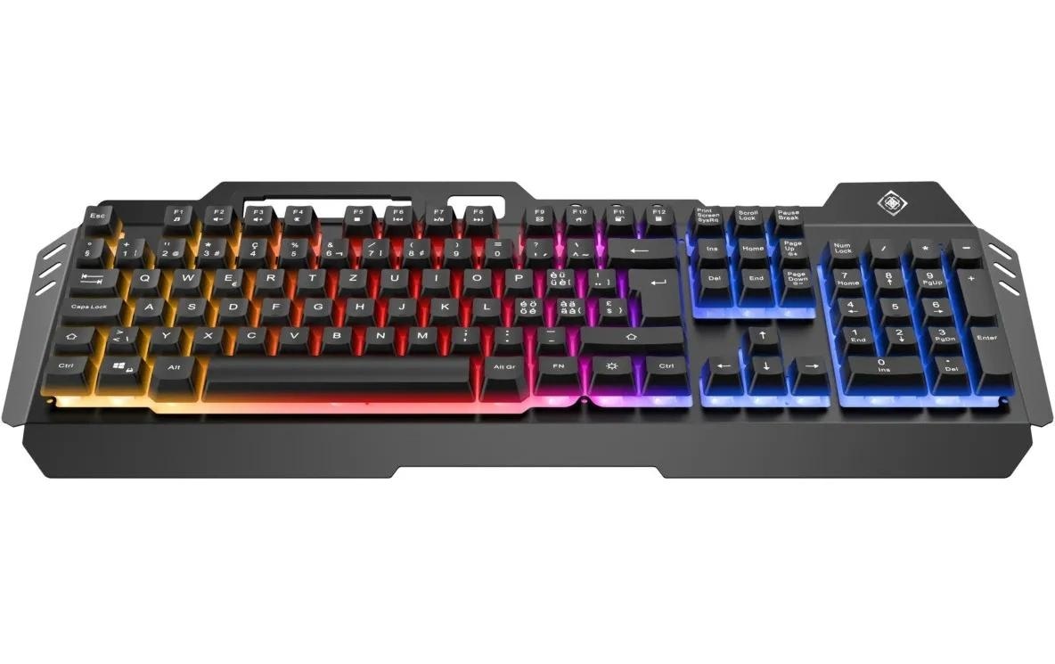 DELTACO Clavier de jeu »Set GAM-113 V2 3-in-1 RGB« ()