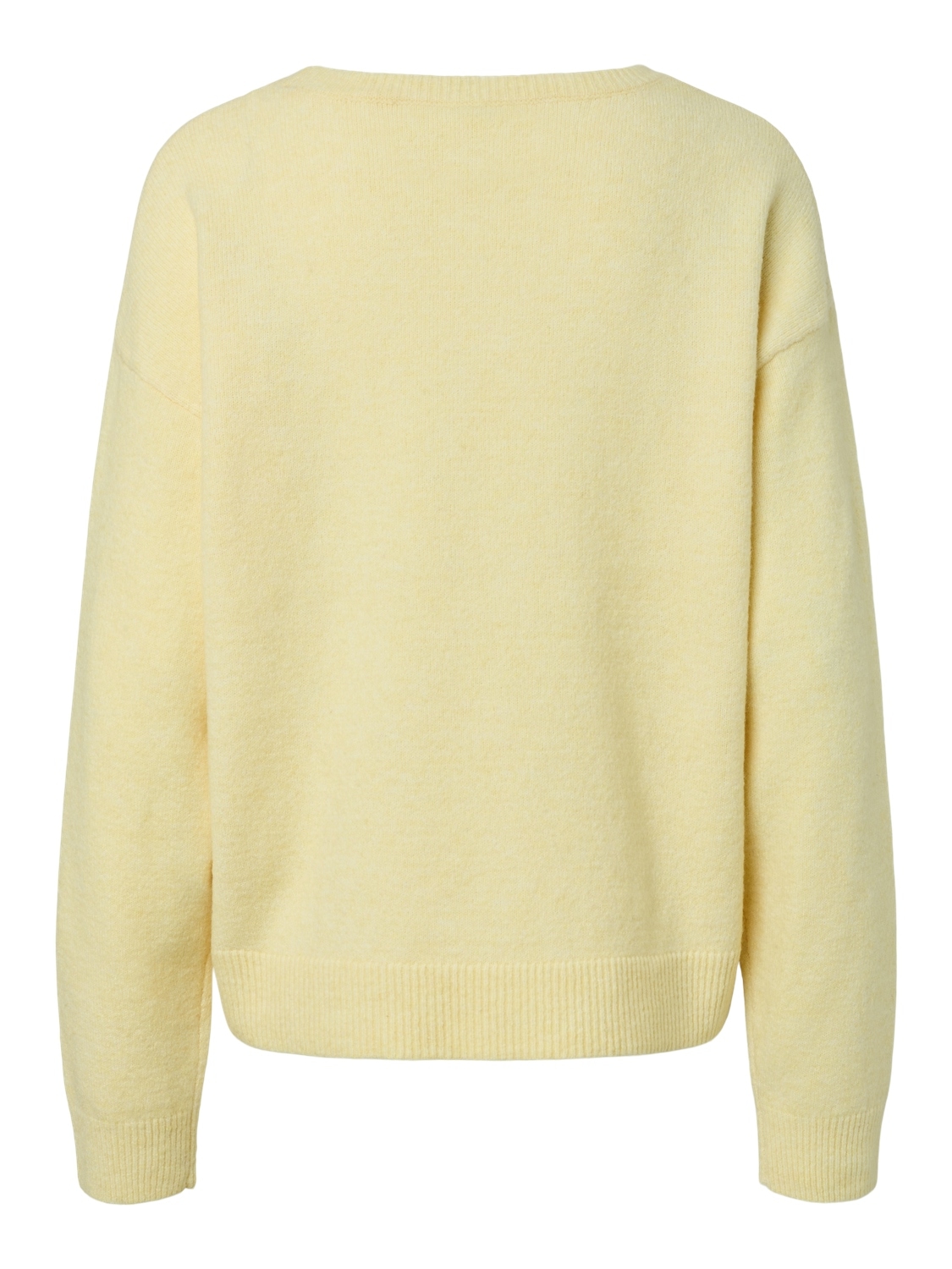 pieces Pull à col rond »PCSALLY LS O-NECK KNIT NOOS BC« mélange de matériaux