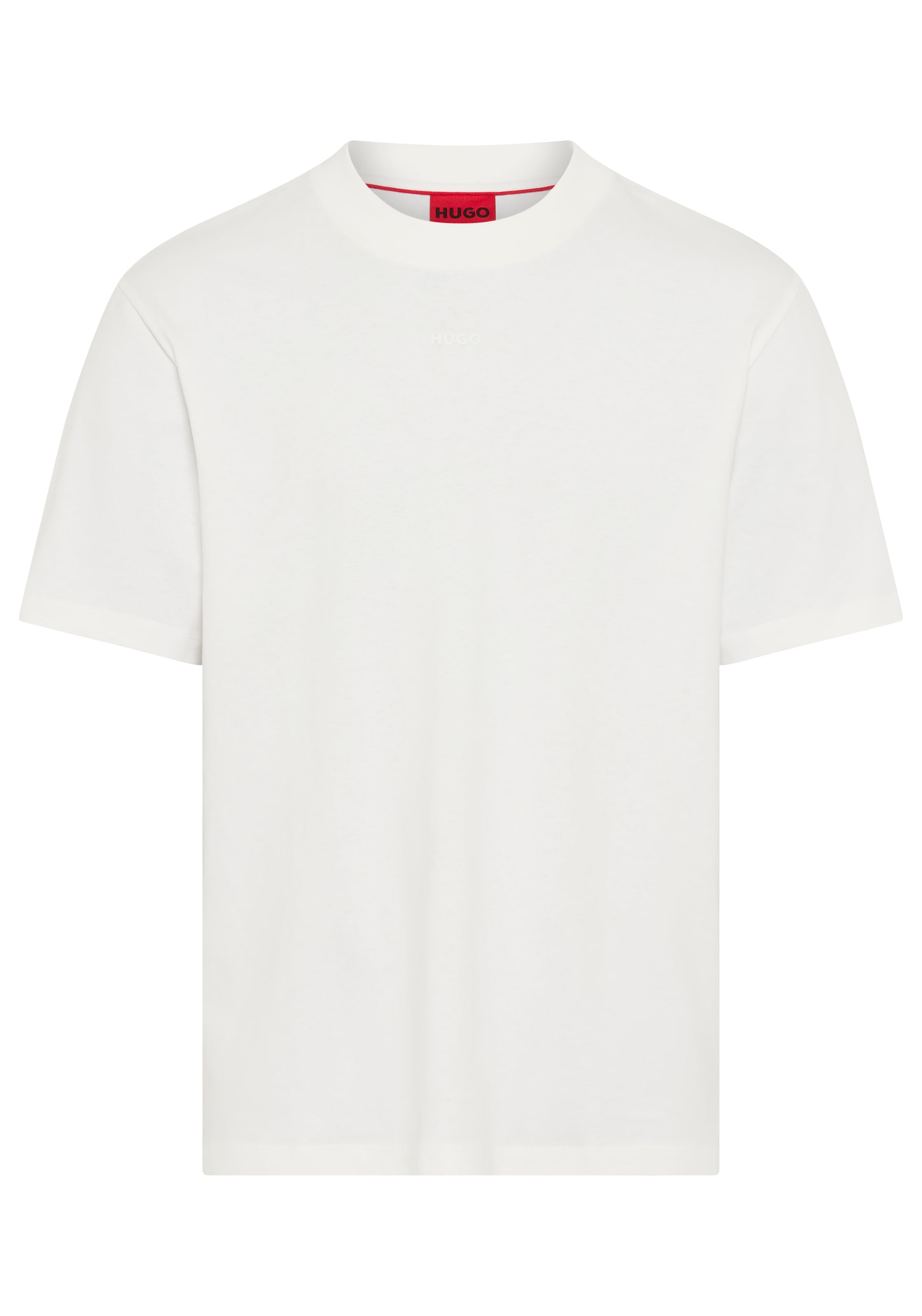 HUGO T-Shirt Rundhalsausschnitt, Relaxed Fit, Logo-Print