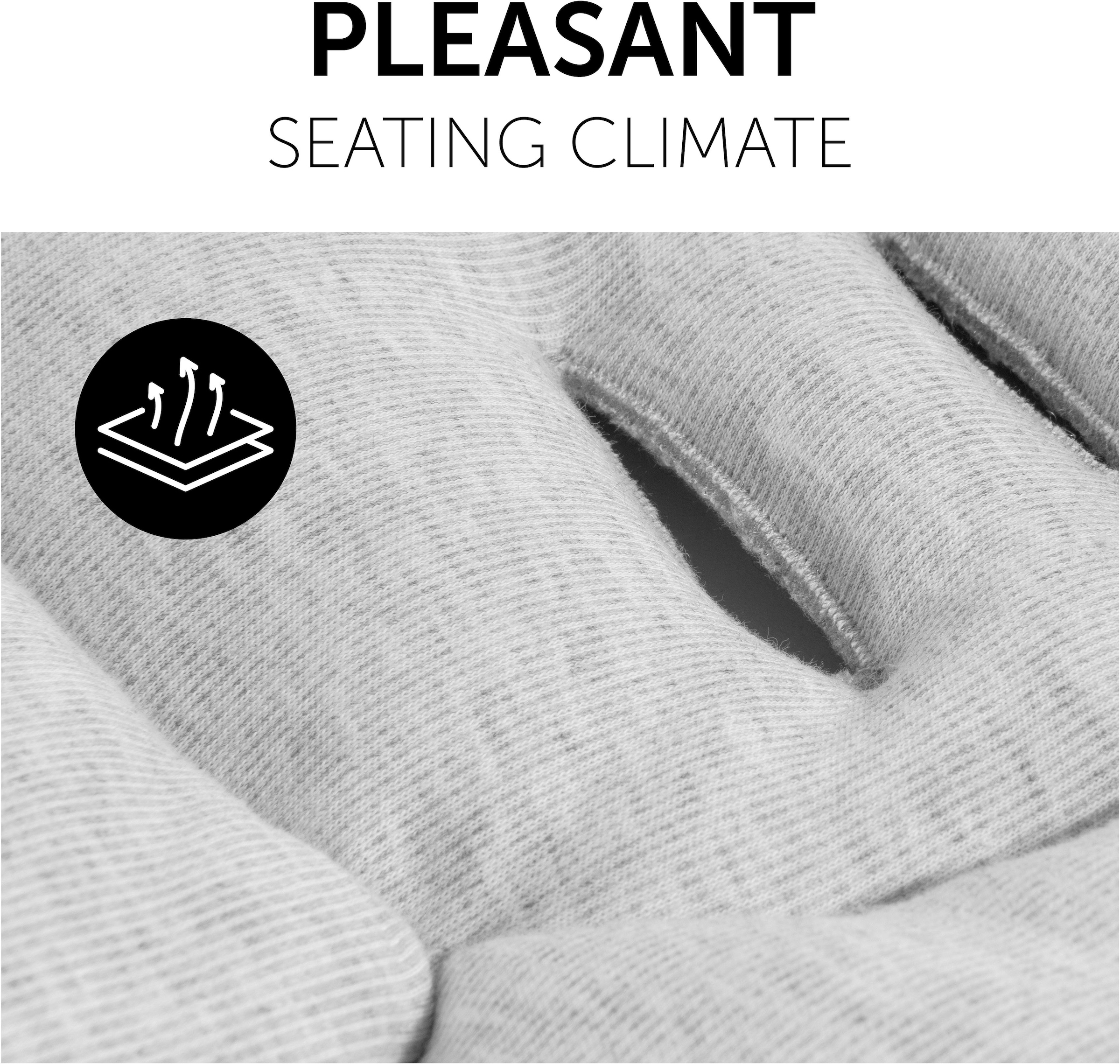 Hauck Kinderwagen-Sitzauflage »Seat Liner, Light grey« auch für Buggys geeignet