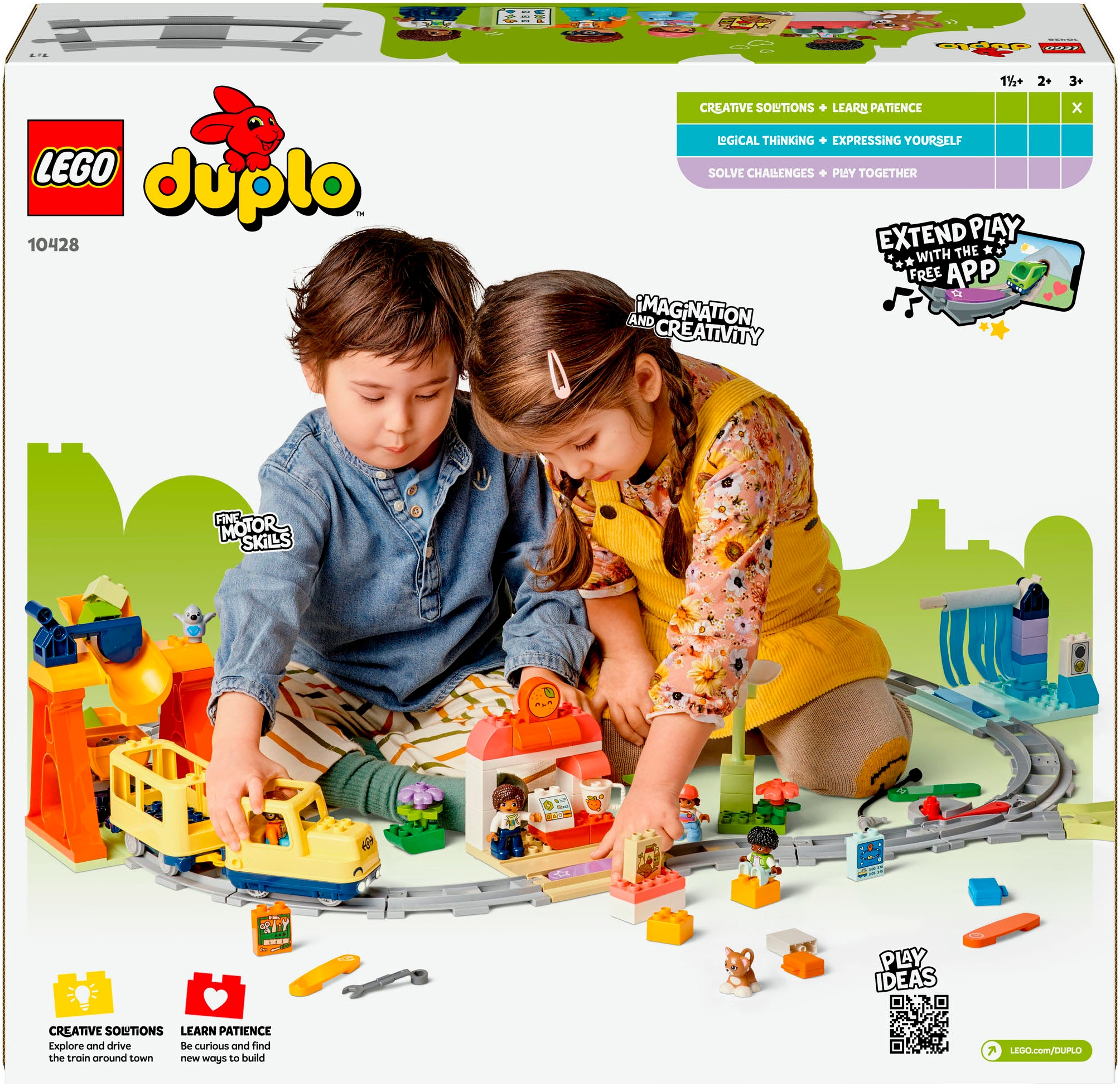 LEGO® Pions de construction »Grosse interaktive Eisenbahn (10428), LEGO DUPLO Town« Made in Europe