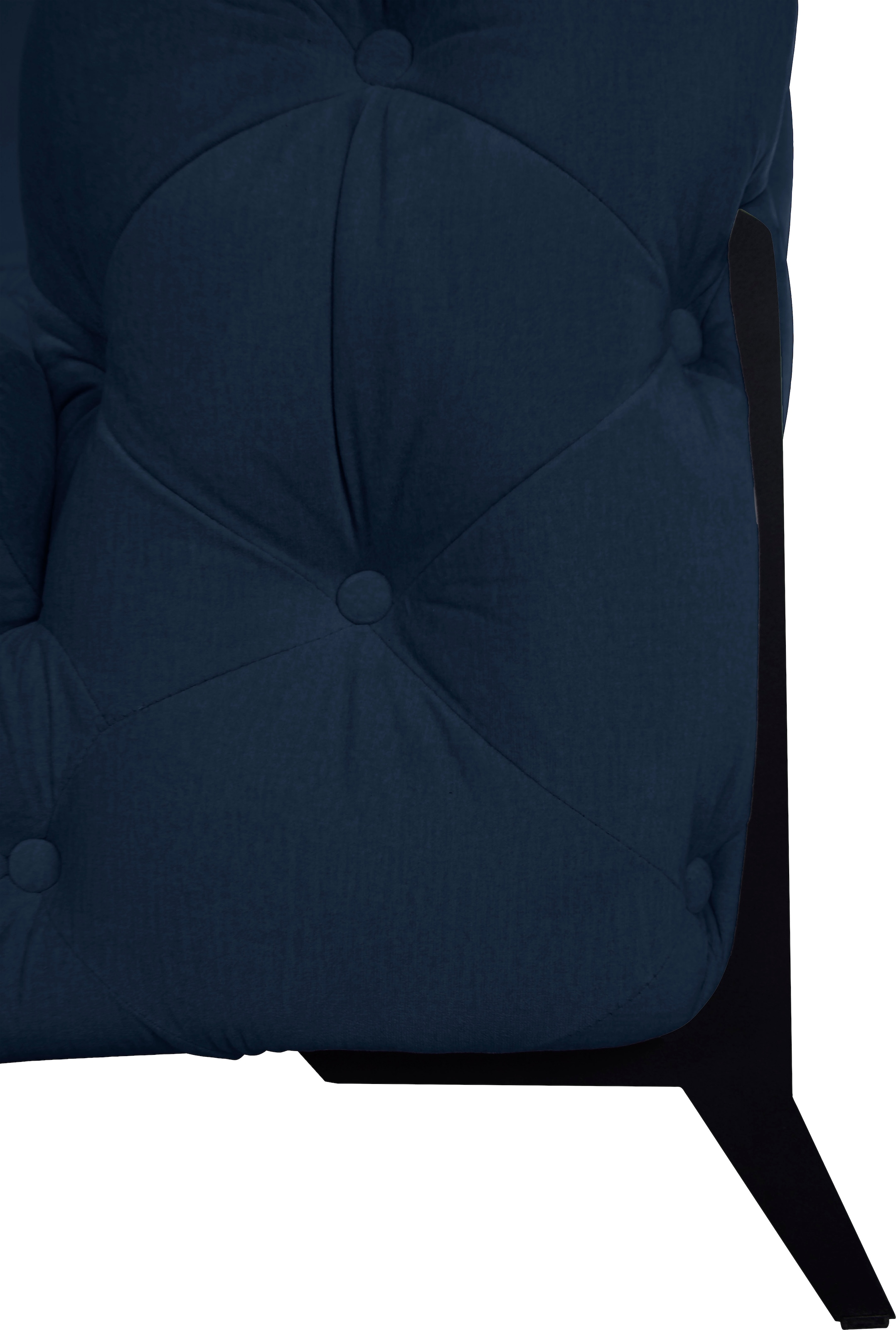 Leonique Chesterfield-Sessel »Amaury Sessel« aufwändige Knopfheftung, moderne Chesterfield Optik, Fussfarbe wählbar