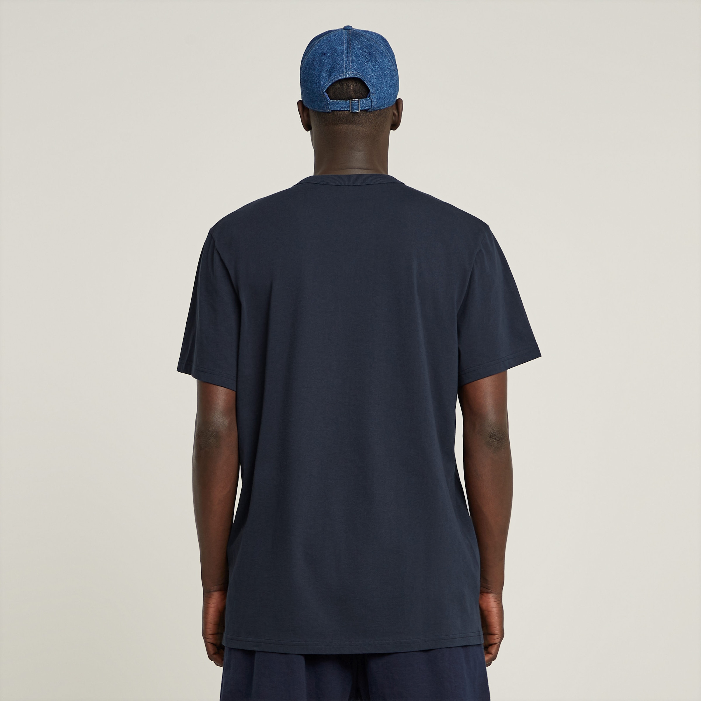 G-STAR T-Shirt »Nifous« Rundhals, mit Rippeinsatz