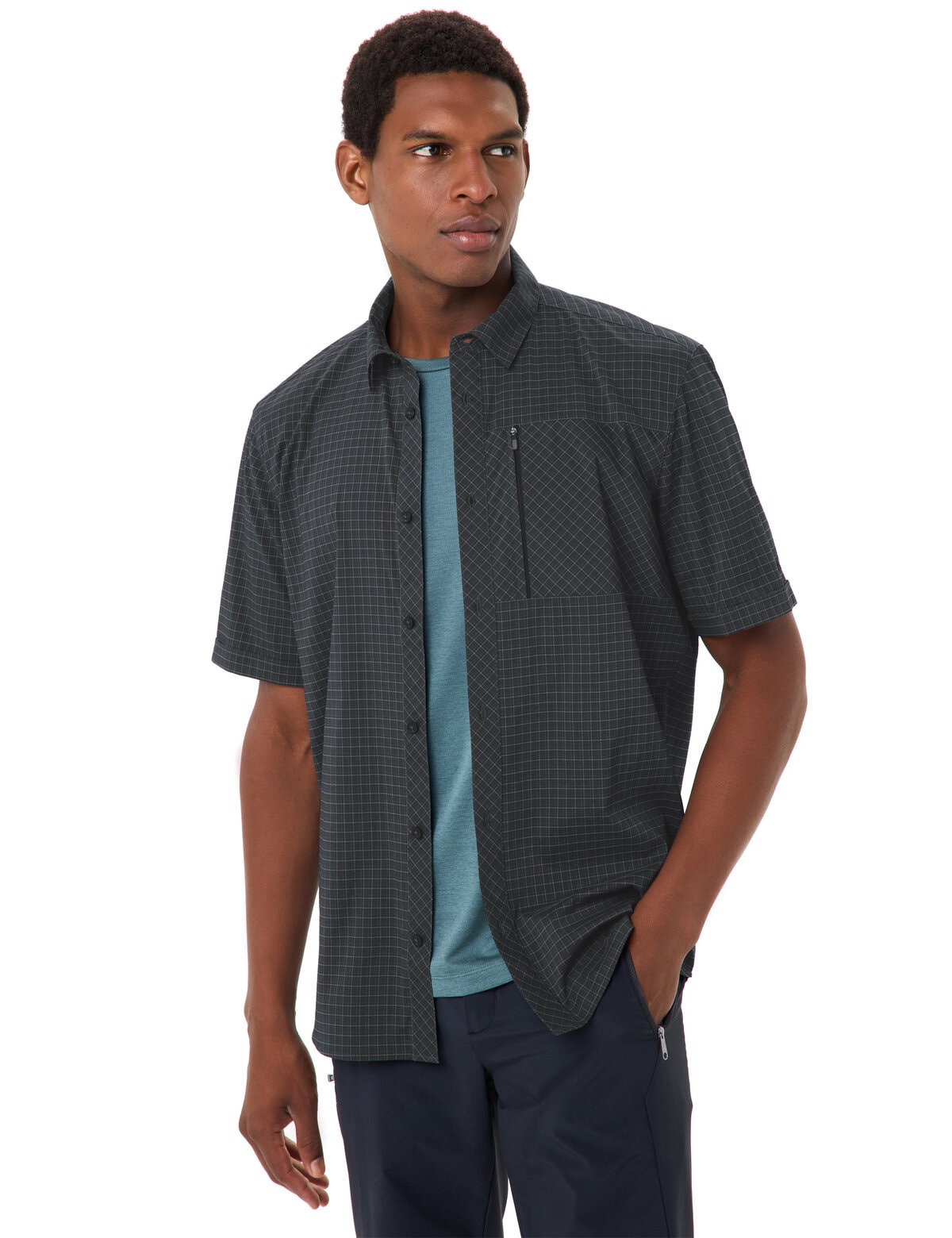VAUDE Chemisier fonctionnel »MEN'S SEILAND SHIRT IV« schnelltrocknendes Material, pflegeleicht, leichtes Tragegefühl