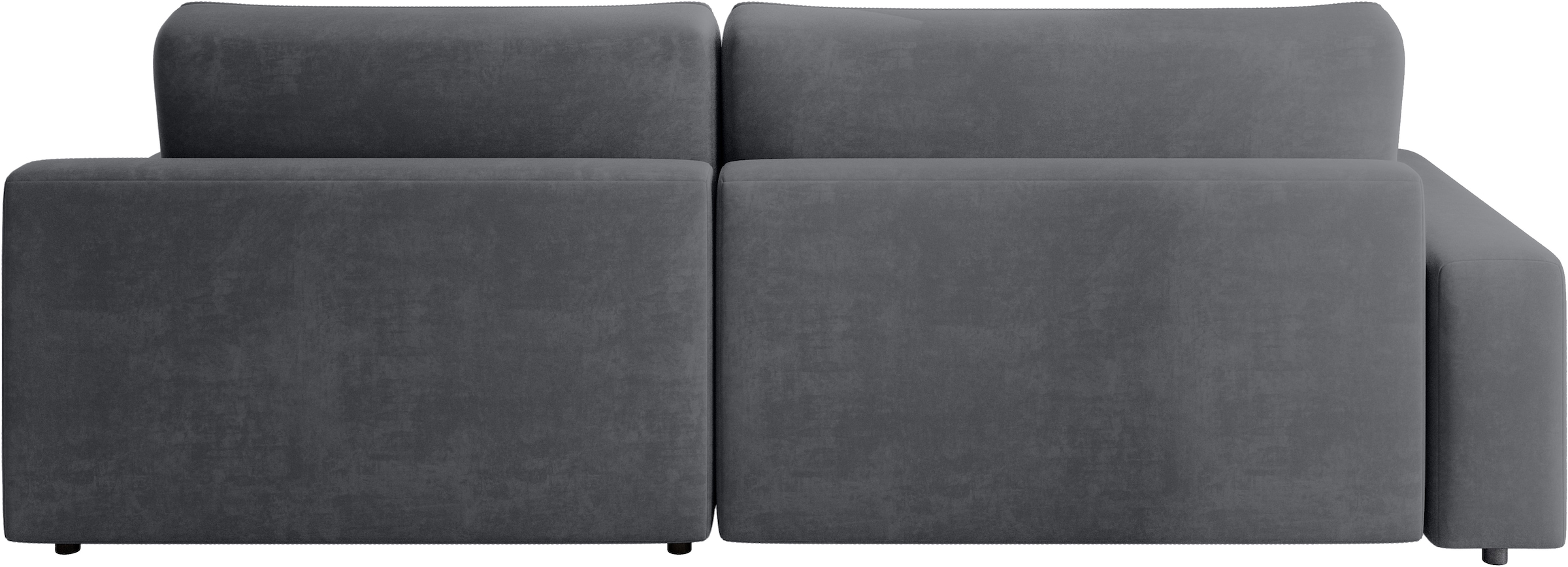 TRENDMANUFAKTUR Canapé d'angle »Challenge, Schlafsofa mit Bettkasten, Couch in L-Form, Breite 245 cm« recamière montable des deux côtés, aussi en velours côtelé tendance