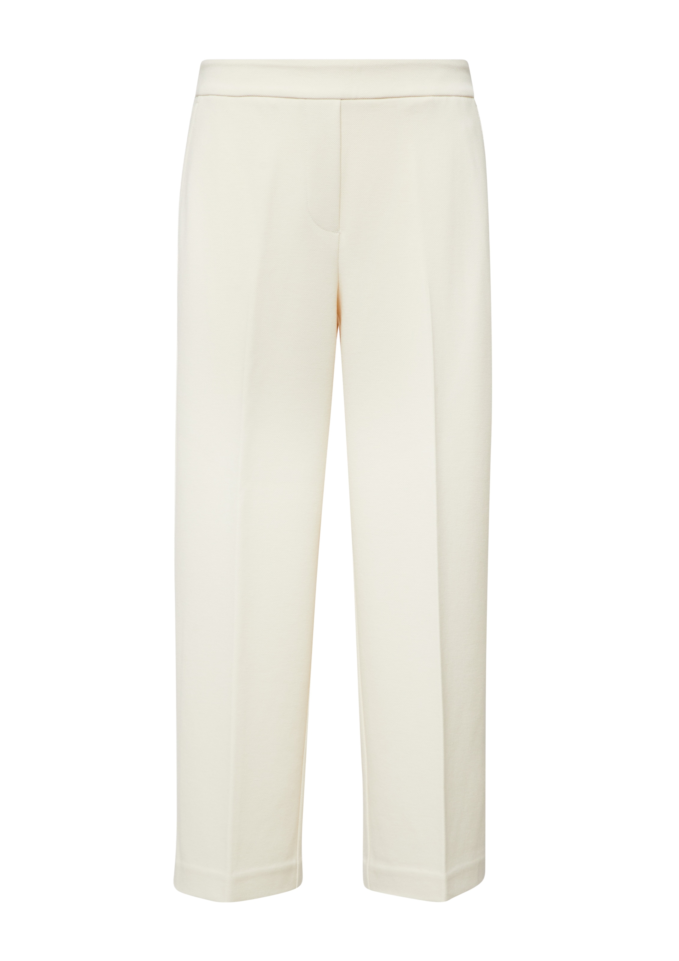 s.Oliver Pantalon 7/8  avec plis creux et part d'élasthanne