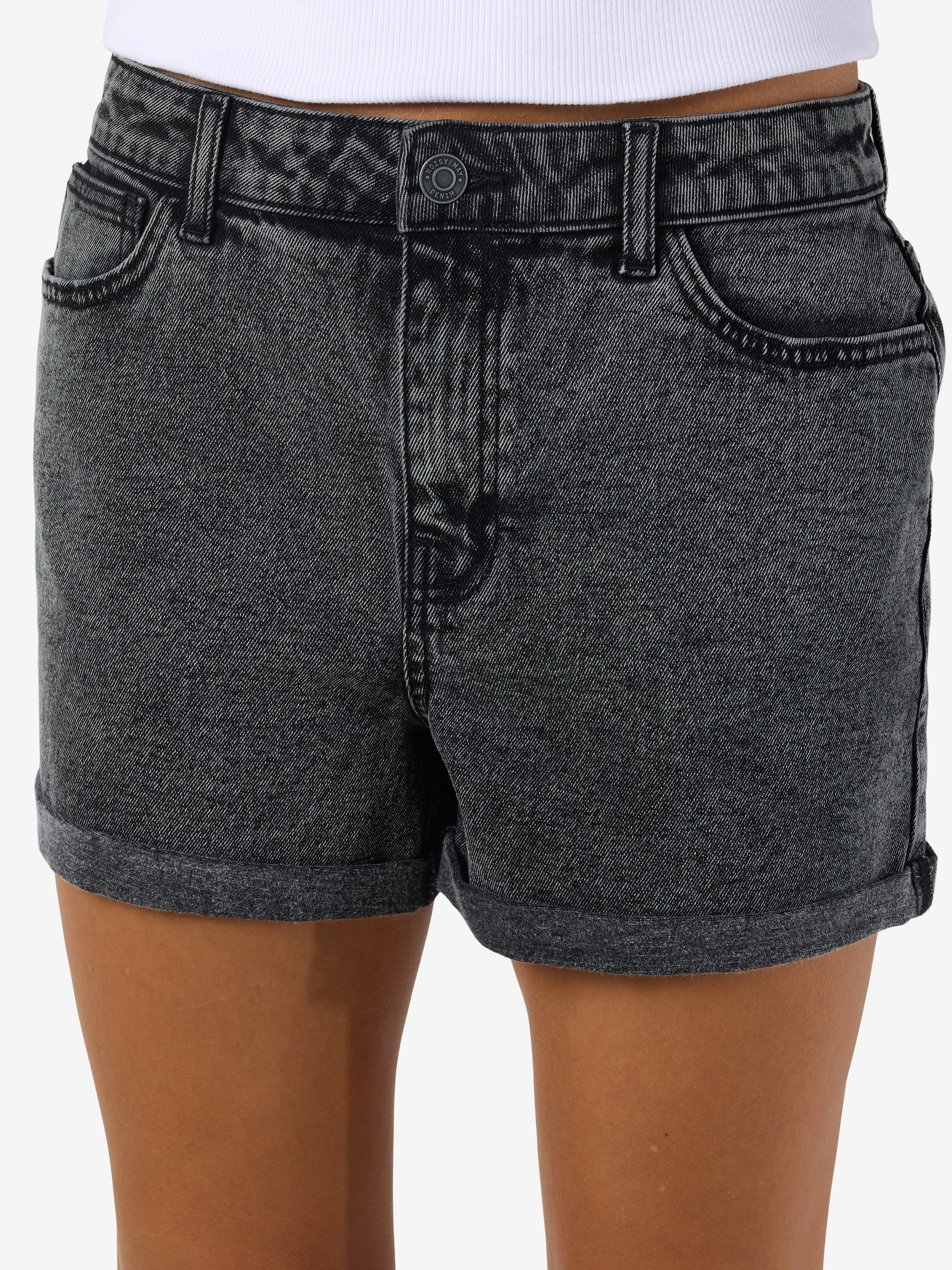 Noisy may Jeansshorts »NMMONI HW DNM SHORTSAZ391DG NOOS«