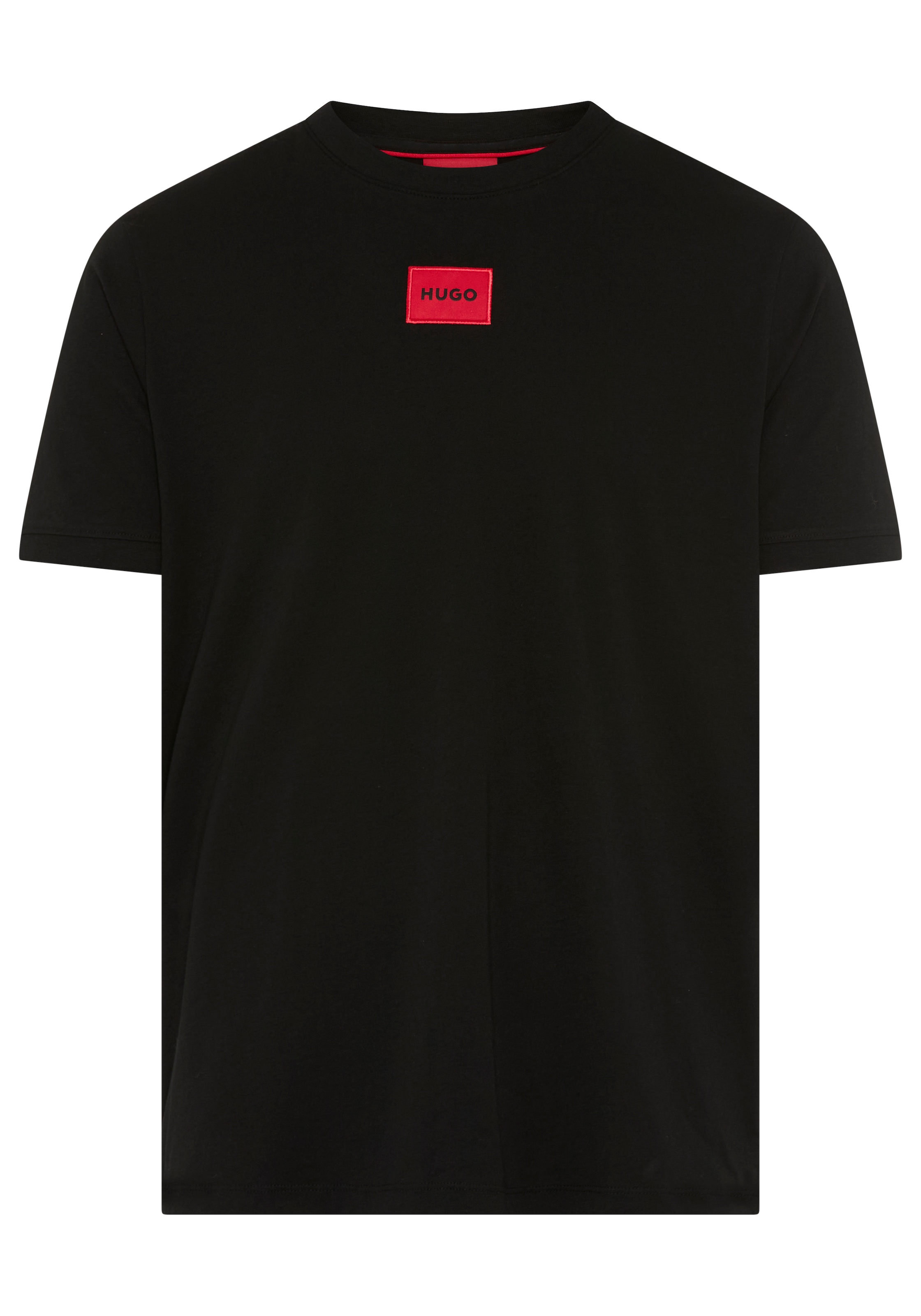 HUGO T-shirt »Diragolino« Rundhalsausschnitt, Regular Fit, Logo-Label