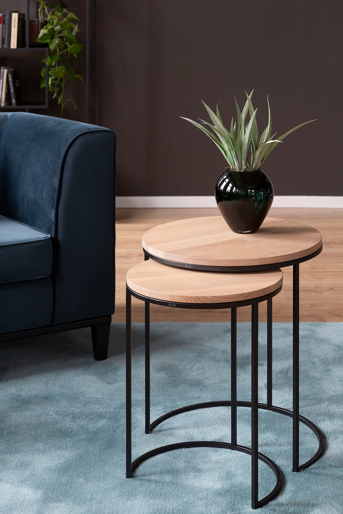 Fink Vase de table »LIVIA« en verre teinté dans la masse, soufflé bouche, hauteur env. 18 cm