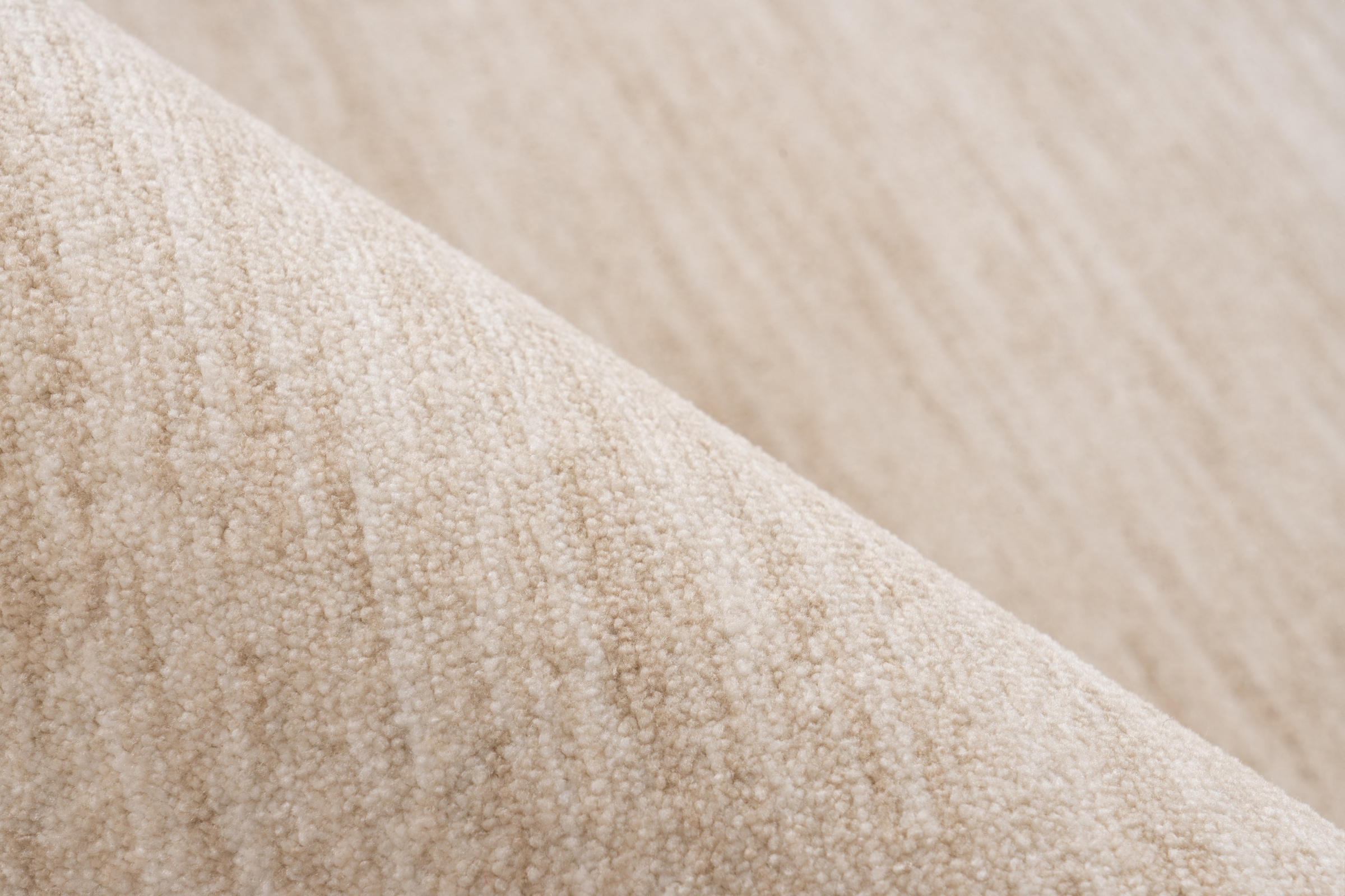 Kayoom Tapis »Melt 725« Rectangulaire 9 mm Höhe weicher Kurzflor, meliert, mit Fransen, Wohnzimmmer