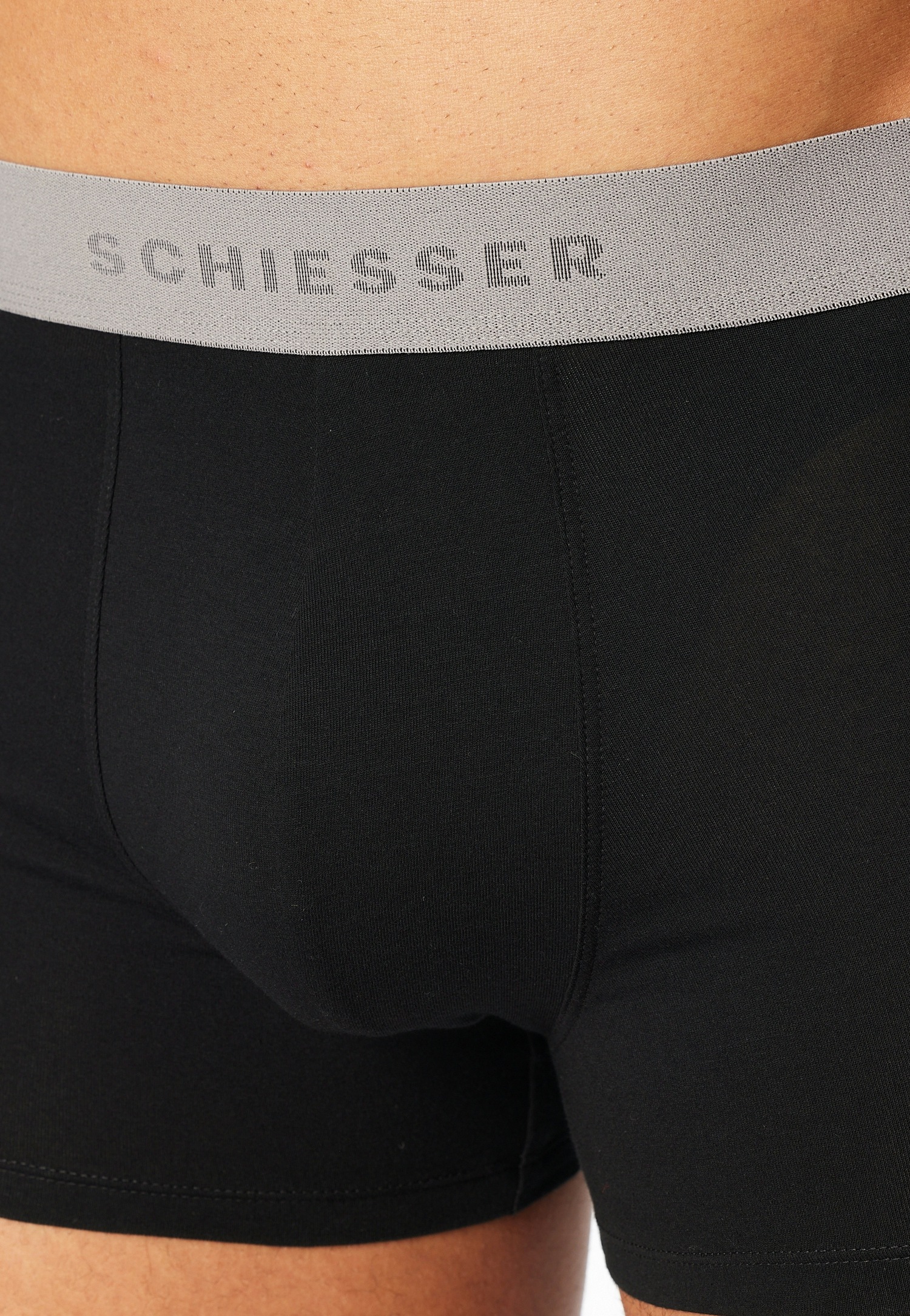 Schiesser Boxershorts »95/5 Multipacks« ohne Eingriff, angenehm weich