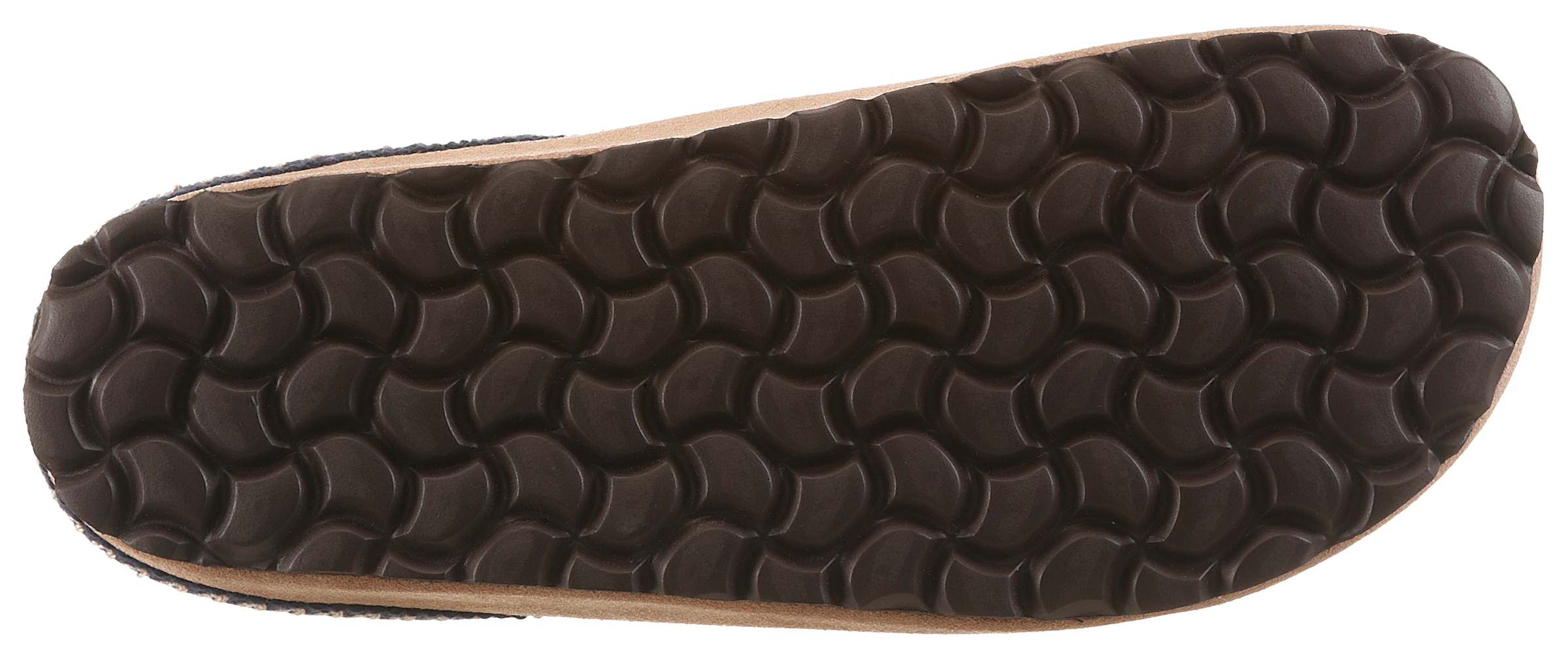 Aniston SHOES Clog  Schlupfschuh, Hausschuh mit farbenfroher Ziernaht - NEUE KOLLEKTION