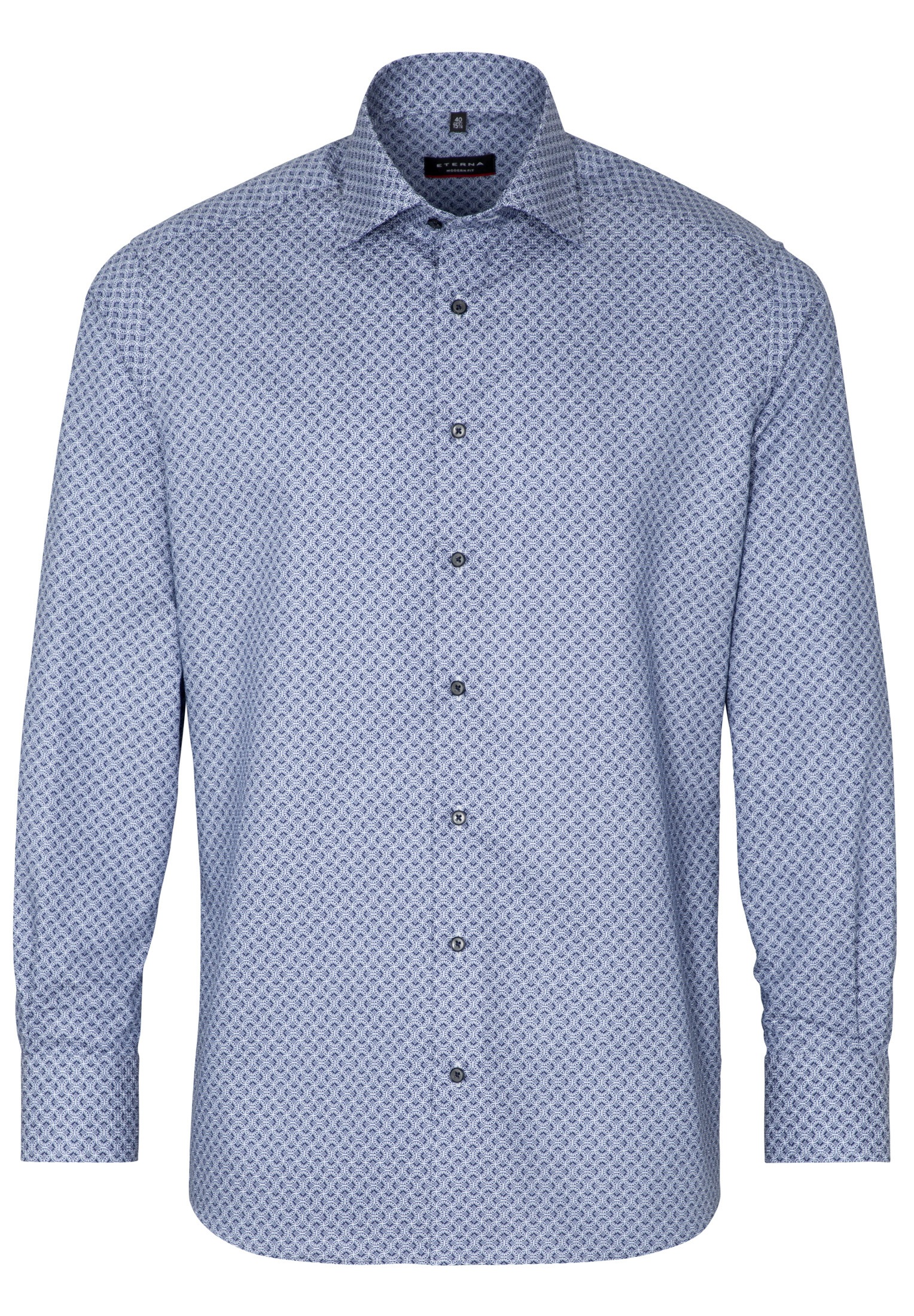 Eterna Langarmhemd »MODERN FIT« NON IRON (bügelfrei)