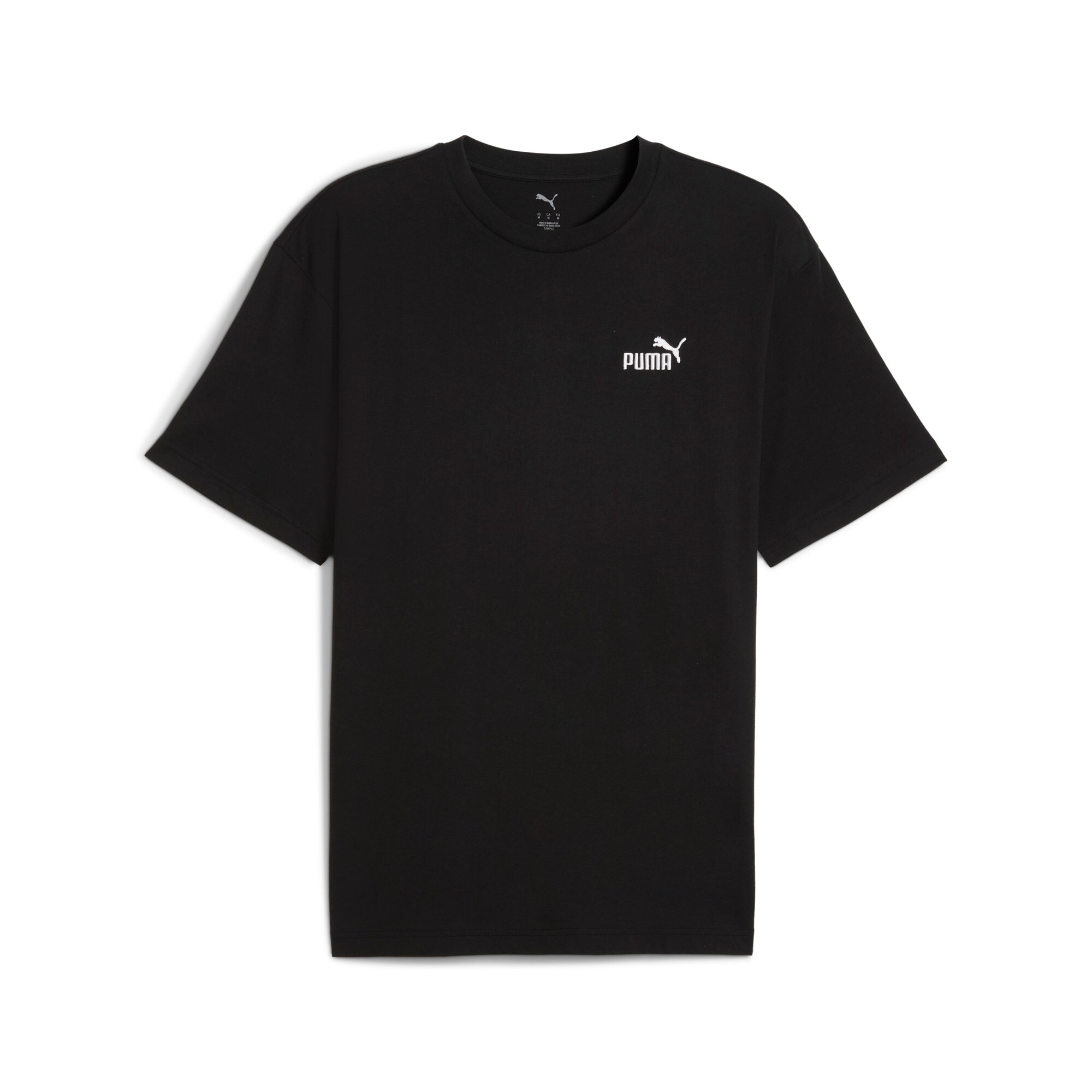 PUMA T-Shirt »ESS RELAXED SMALL NO. 1 LOGO TEE« Kurzarm, sportlicher Stil, Rundhalsausschnitt