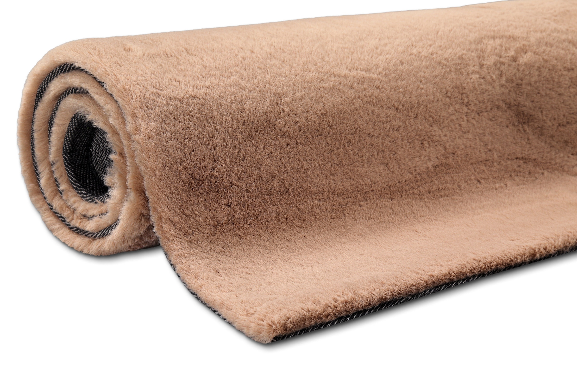 Esprit Hochflor-Teppich »Alice ESP-4377 , Kunstfell« rechteckig 25 mm Höhe Kaninchenfell-Haptik, besonders weich und dicht, für alle Räume