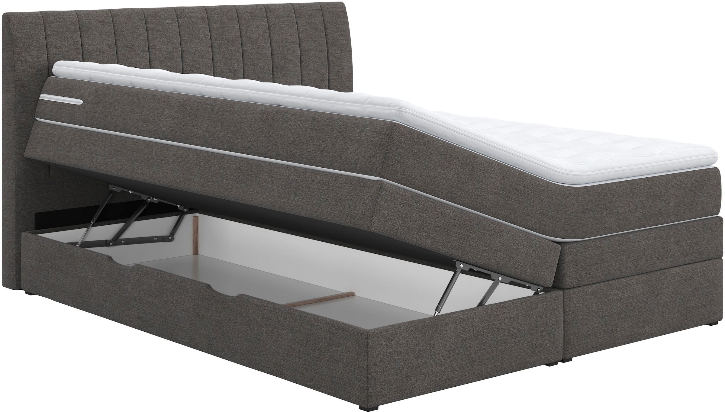 COTTA Lit boxspring »Shark inkl. Bettkasten und Topper« erhältlich in den Breiten 140x200cm, 160x200cm und 180x200cm
