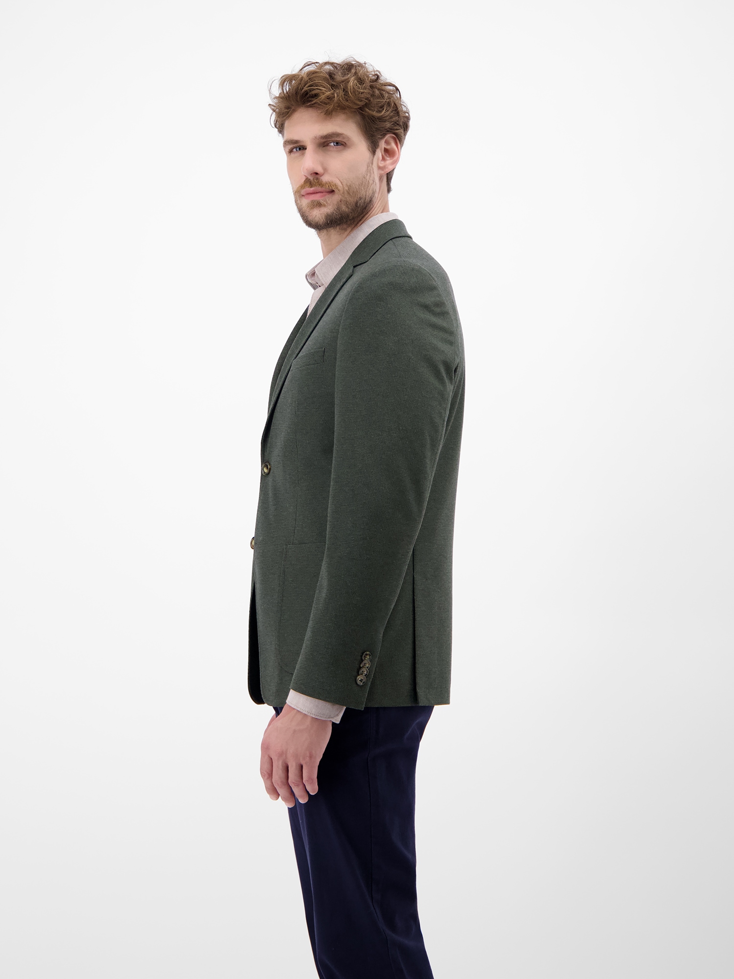 LERROS Veste en jersey »Sakko mit Hahnentrittmuster«