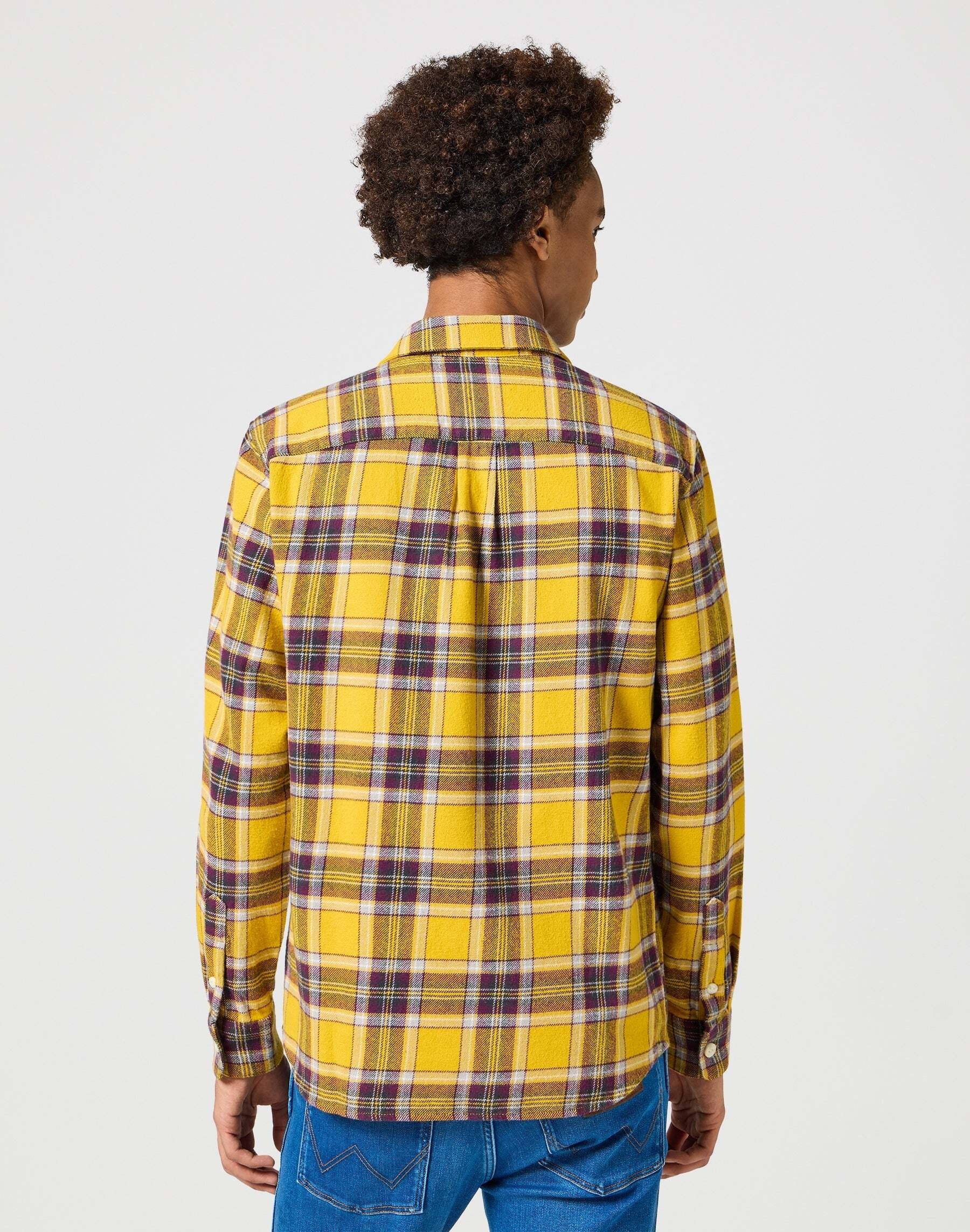 Wrangler Chemise à manches longues »WRANGLER Langarmhemd Two Pocket Shirt«