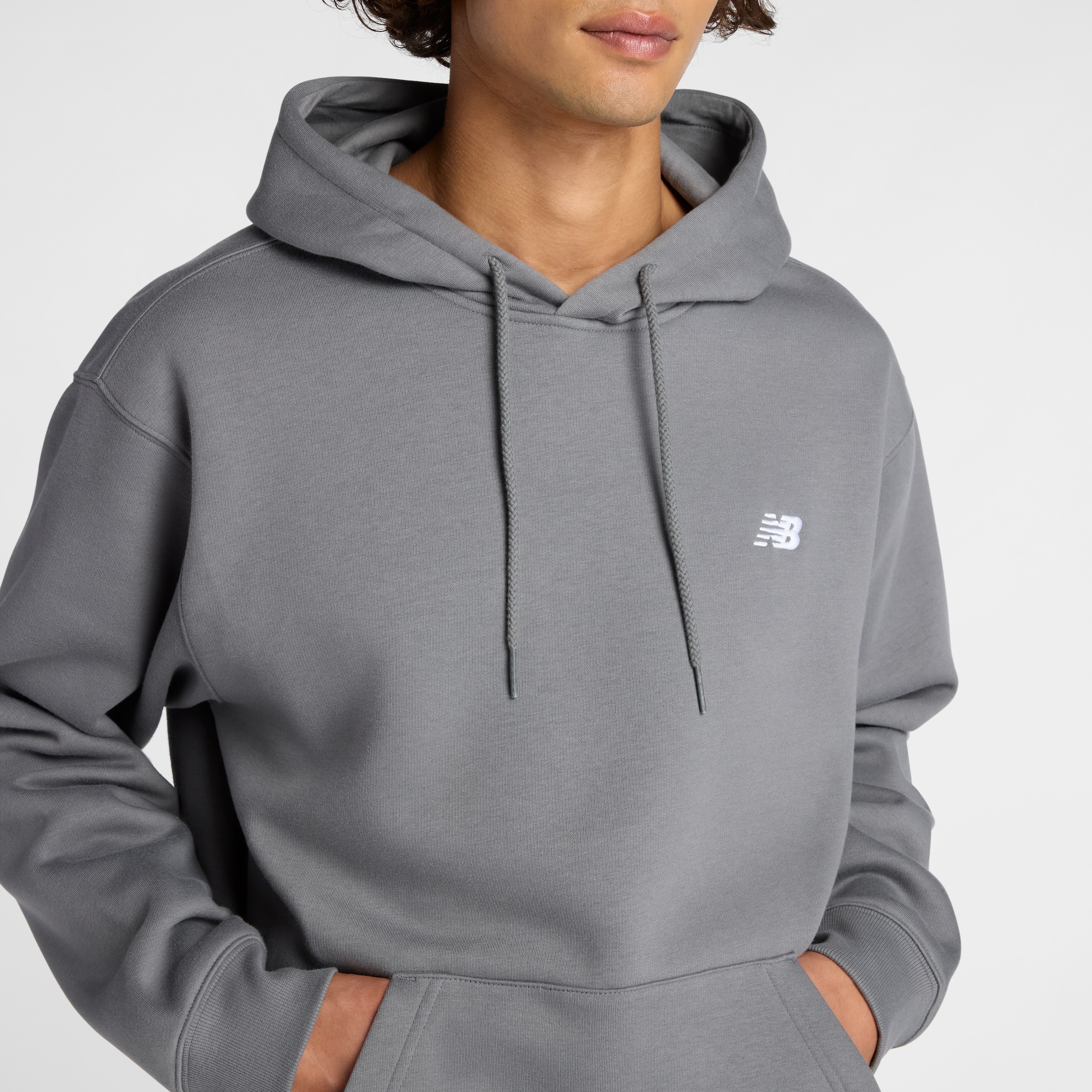 New Balance Sweat à capuche »Sport Essentials Fleece Hoodie«, entspannte Passform, mit Logo-Branding
