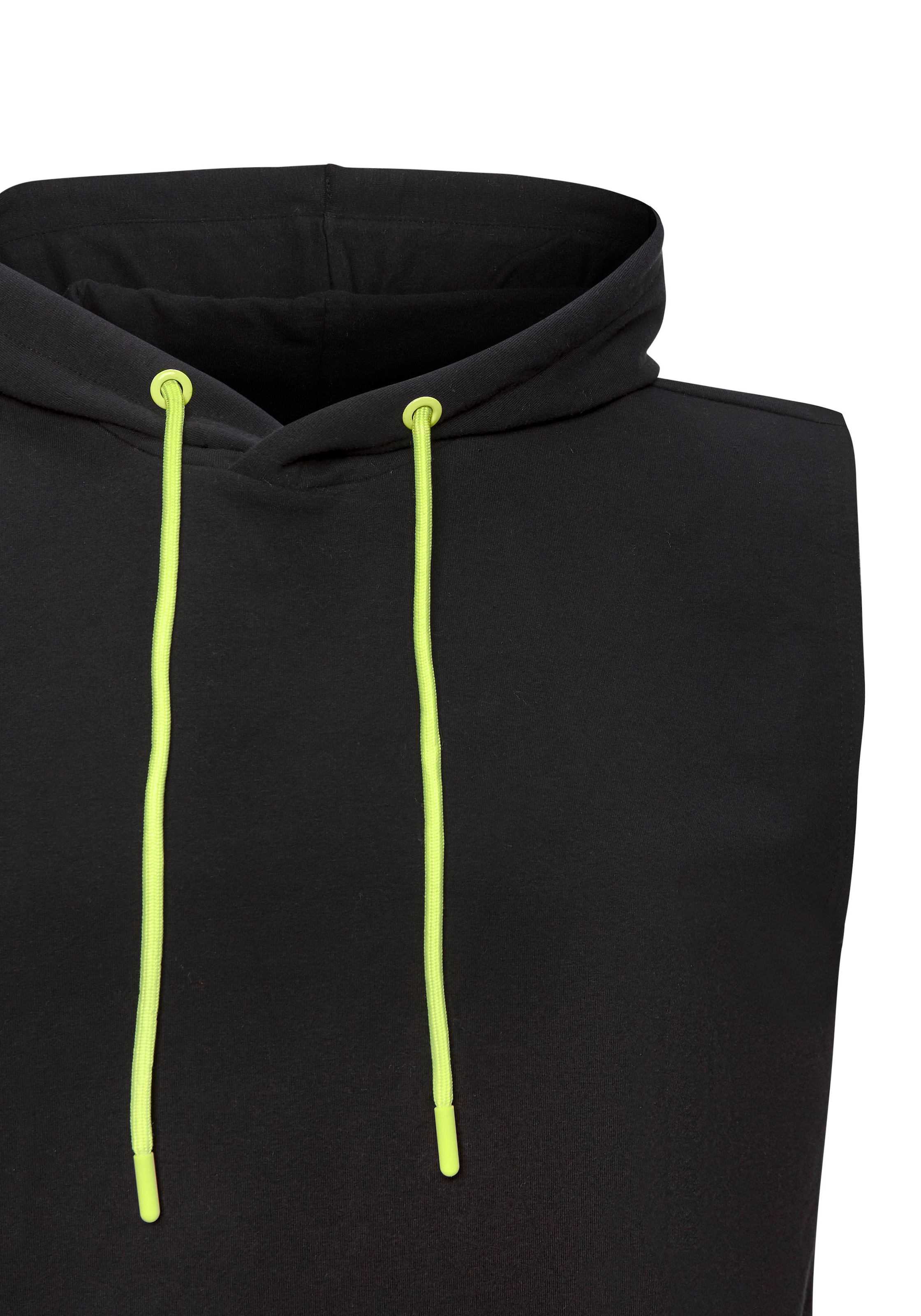 Le Jogger Performance Sweat à capuche , ohne Ärmel und mit kontrastfarbenen Details
